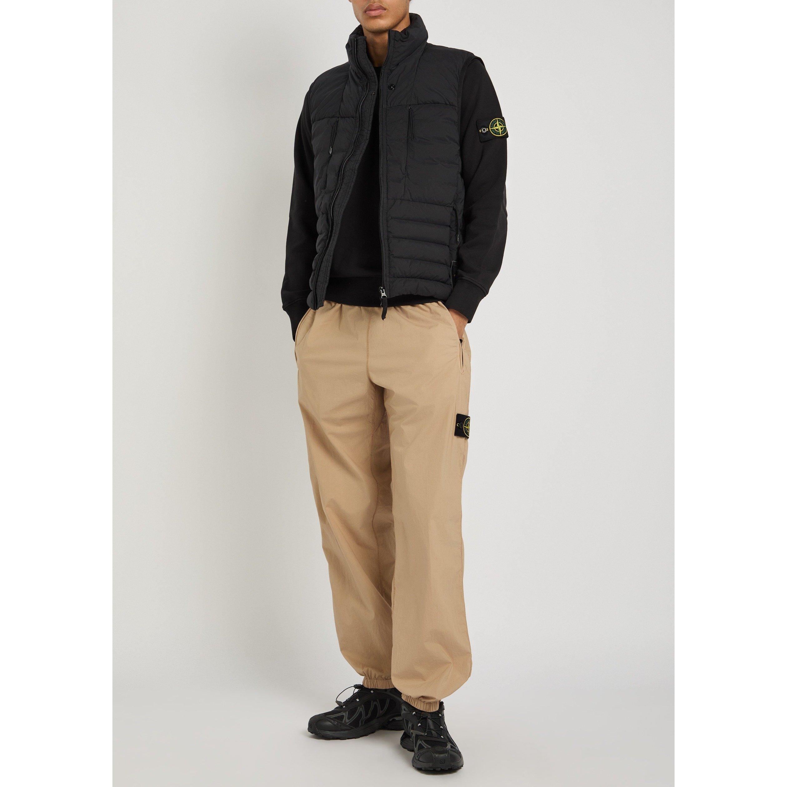 SAND - Stone Island - SI TELA PARACHUTE PANTS - 5