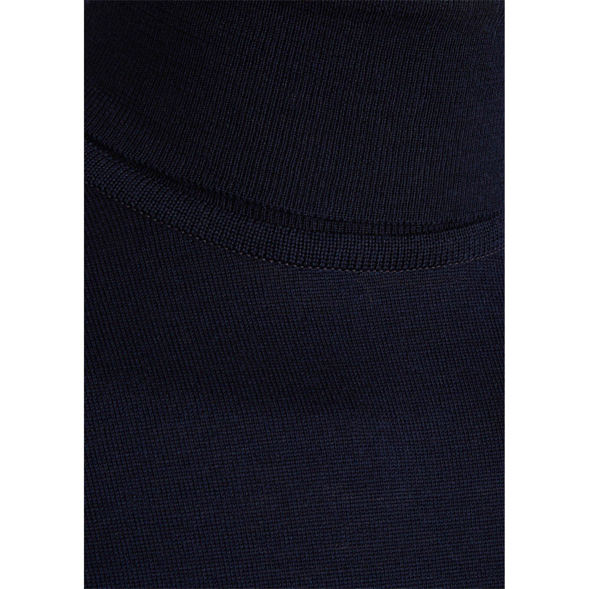 NAVY - John Smedley - Men's Merino Slim-Fit Turtle-Neck Jumper - 4