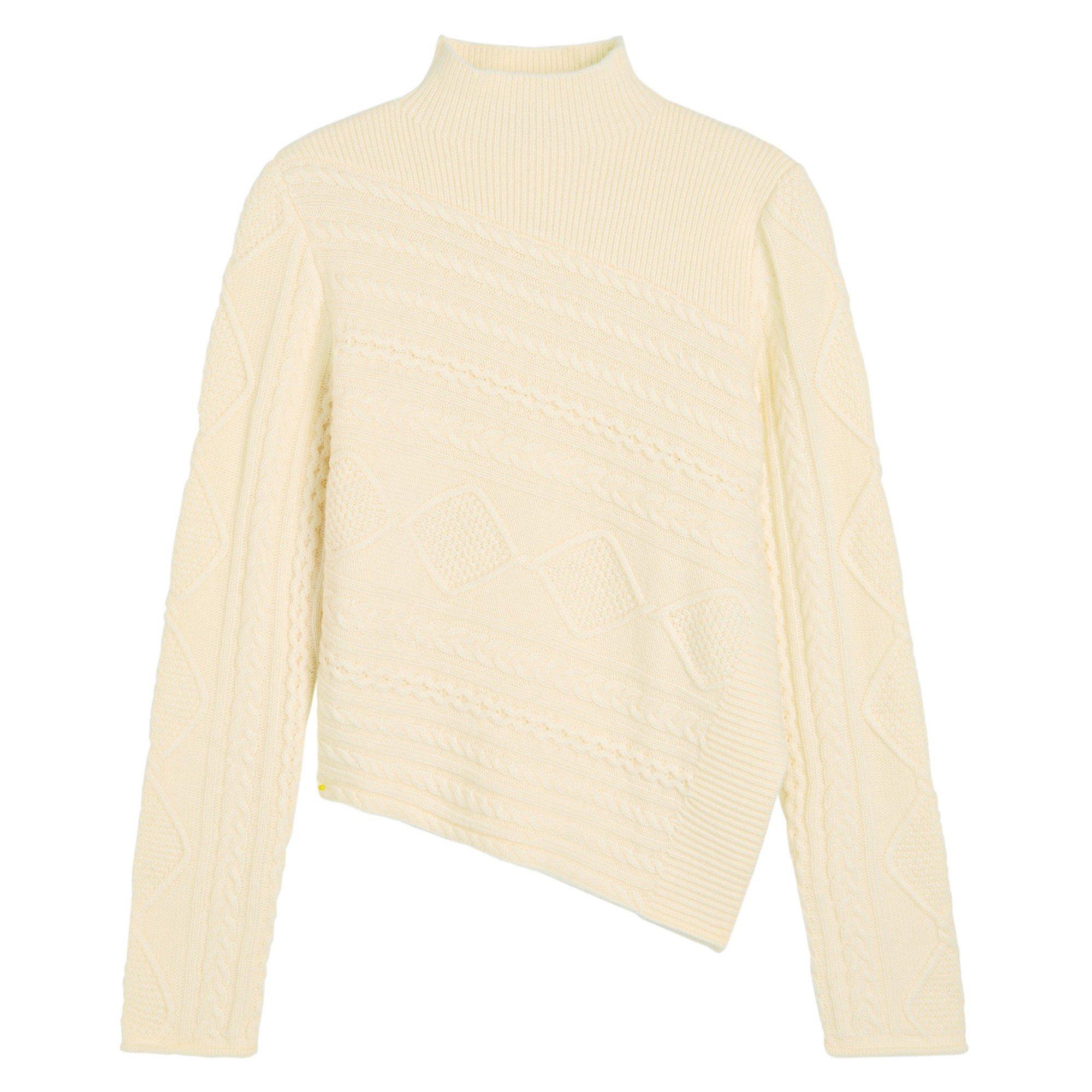 IVORY - Staud - KW SIDNEY SWEATER