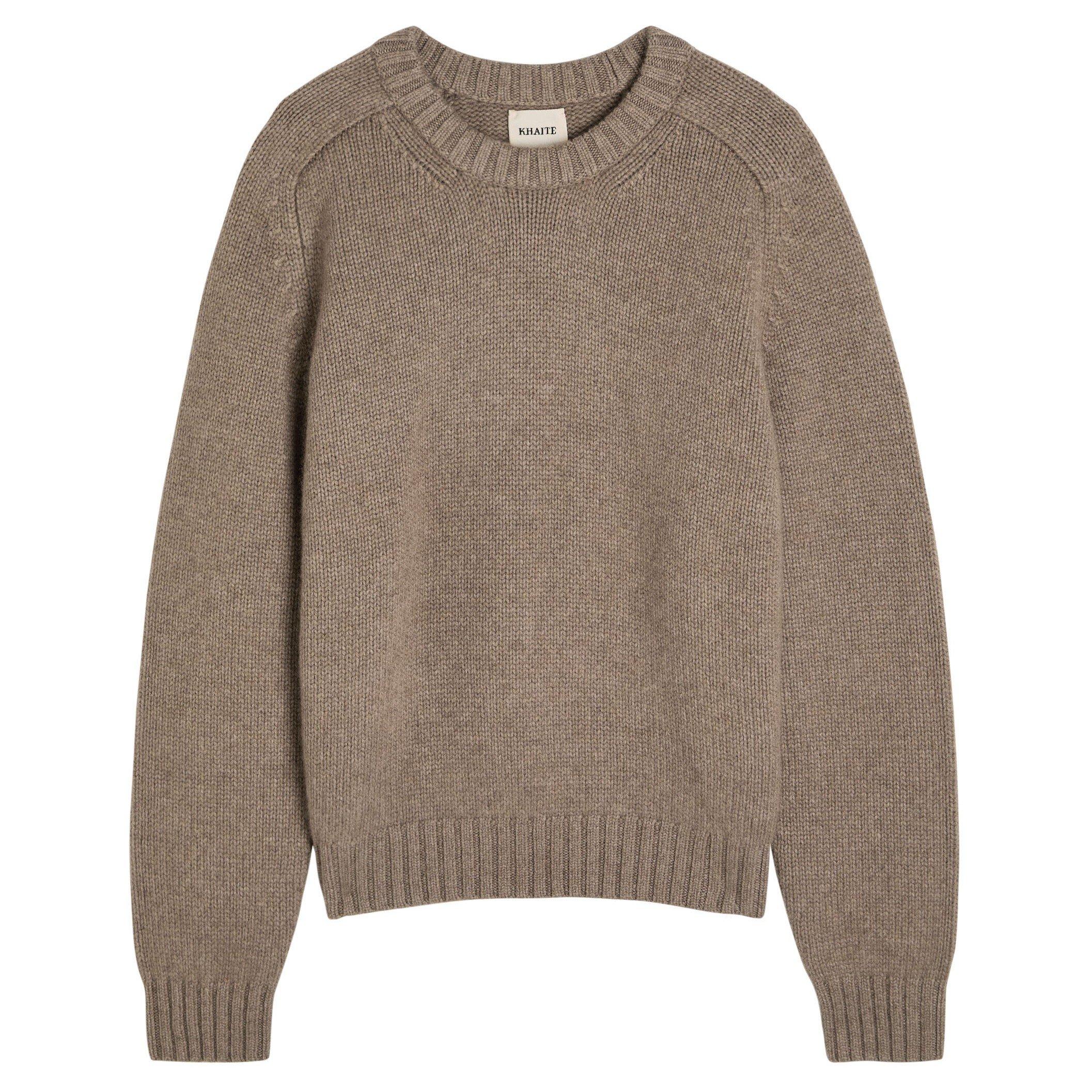 BEIGE - Khaite - Women's Mae Cashmere Crew-Neck Jumper - 1