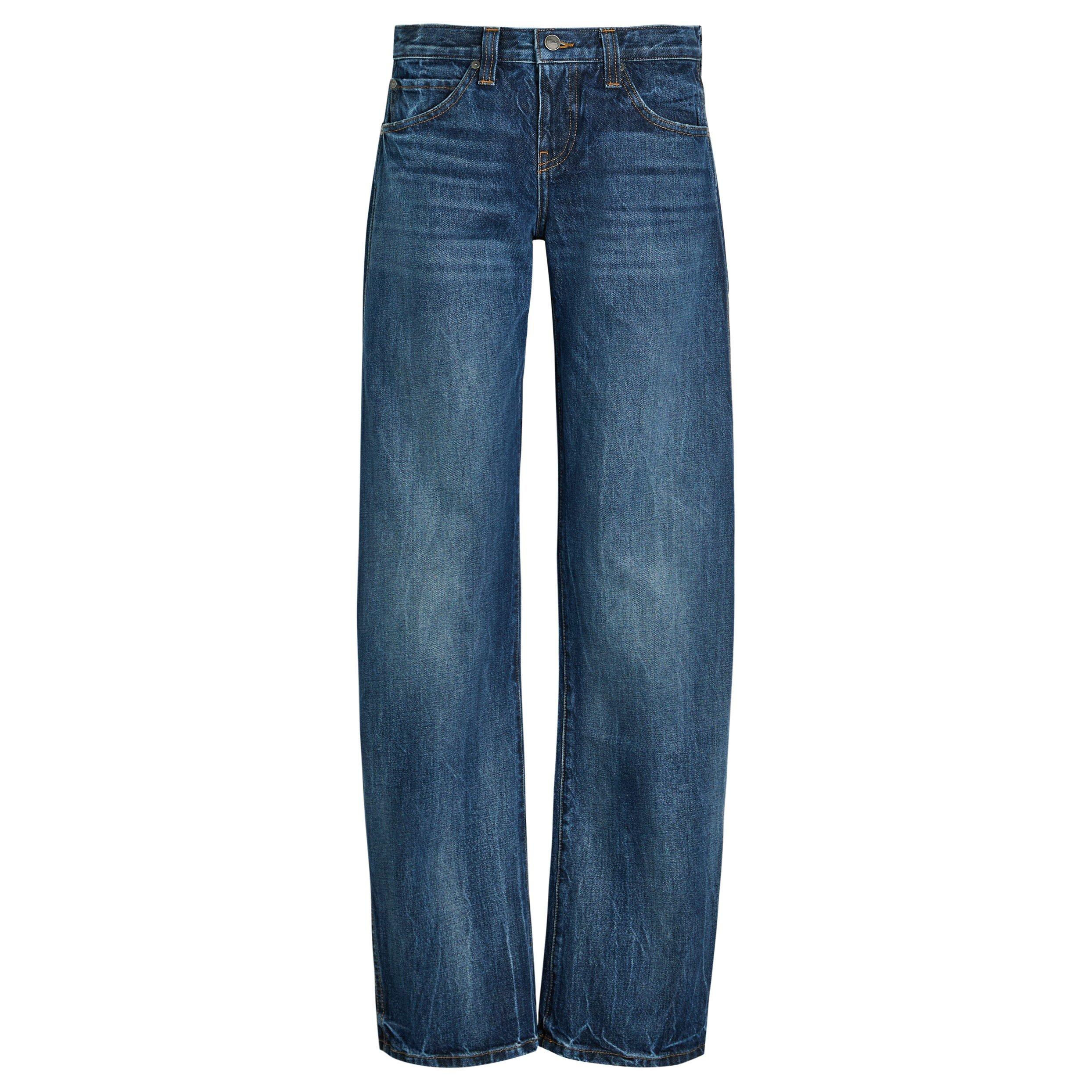 DENIM - Khaite - Women's Karo Cotton Tapered Jeans - 1