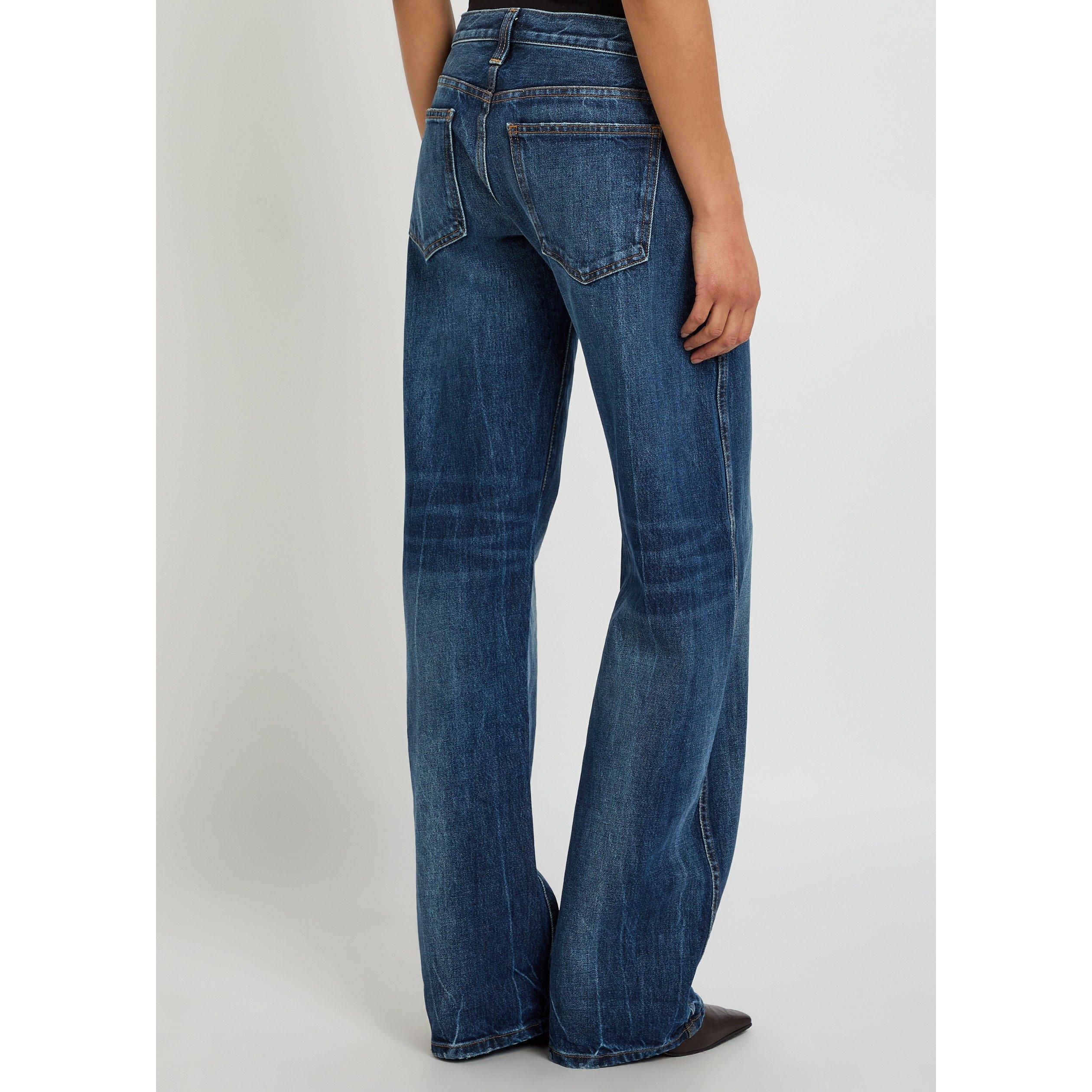DENIM - Khaite - Women's Karo Cotton Tapered Jeans - 3