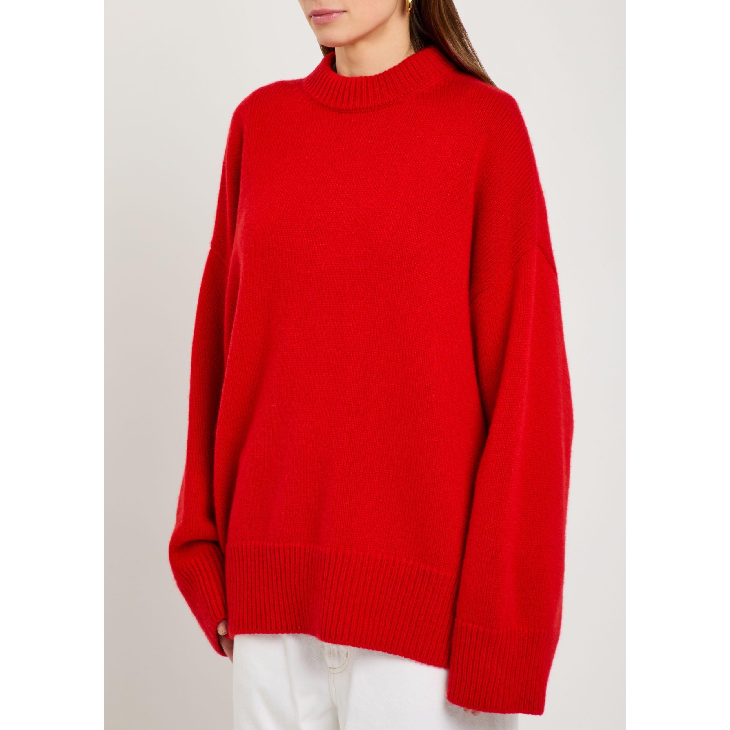 RED - Unknown - KW PALI CREW NK SWEATER - 2