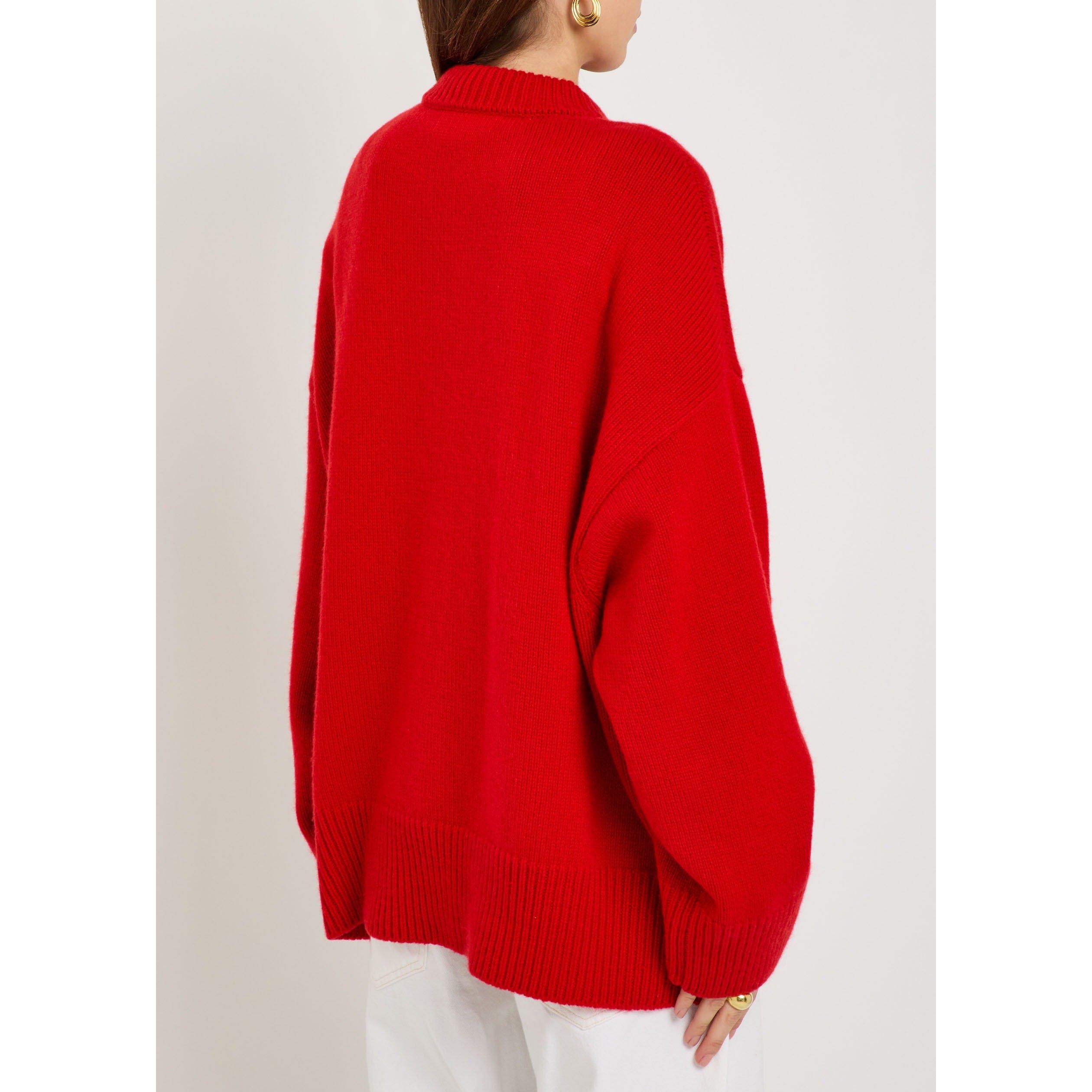 RED - Unknown - KW PALI CREW NK SWEATER - 3