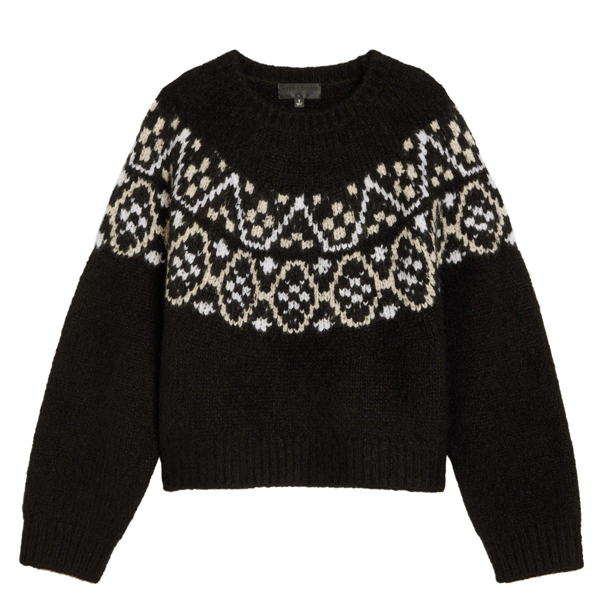 BLACK AND OTHER - Nili Lotan - CHRISSY SWEATER - 1