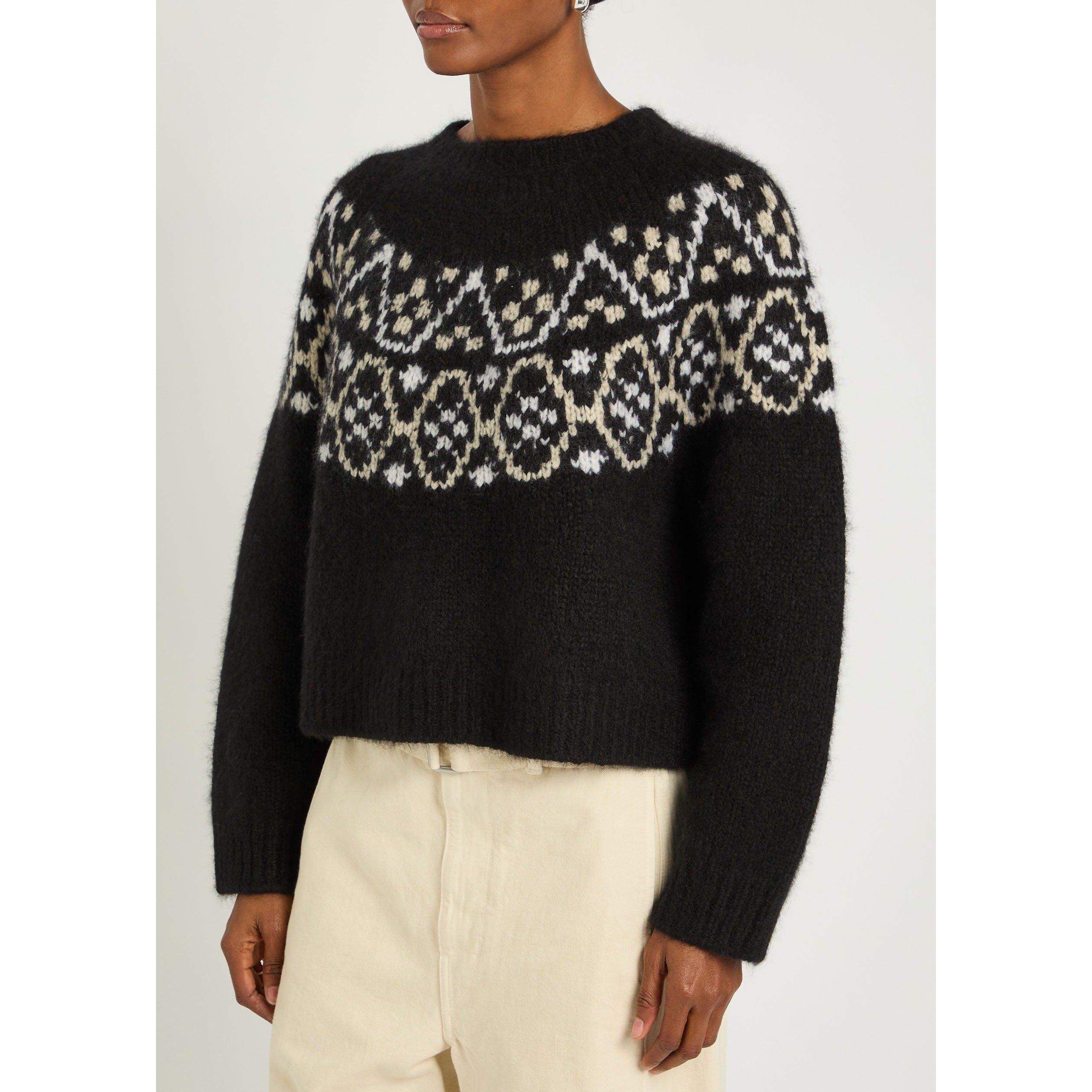 BLACK AND OTHER - Nili Lotan - CHRISSY SWEATER - 2
