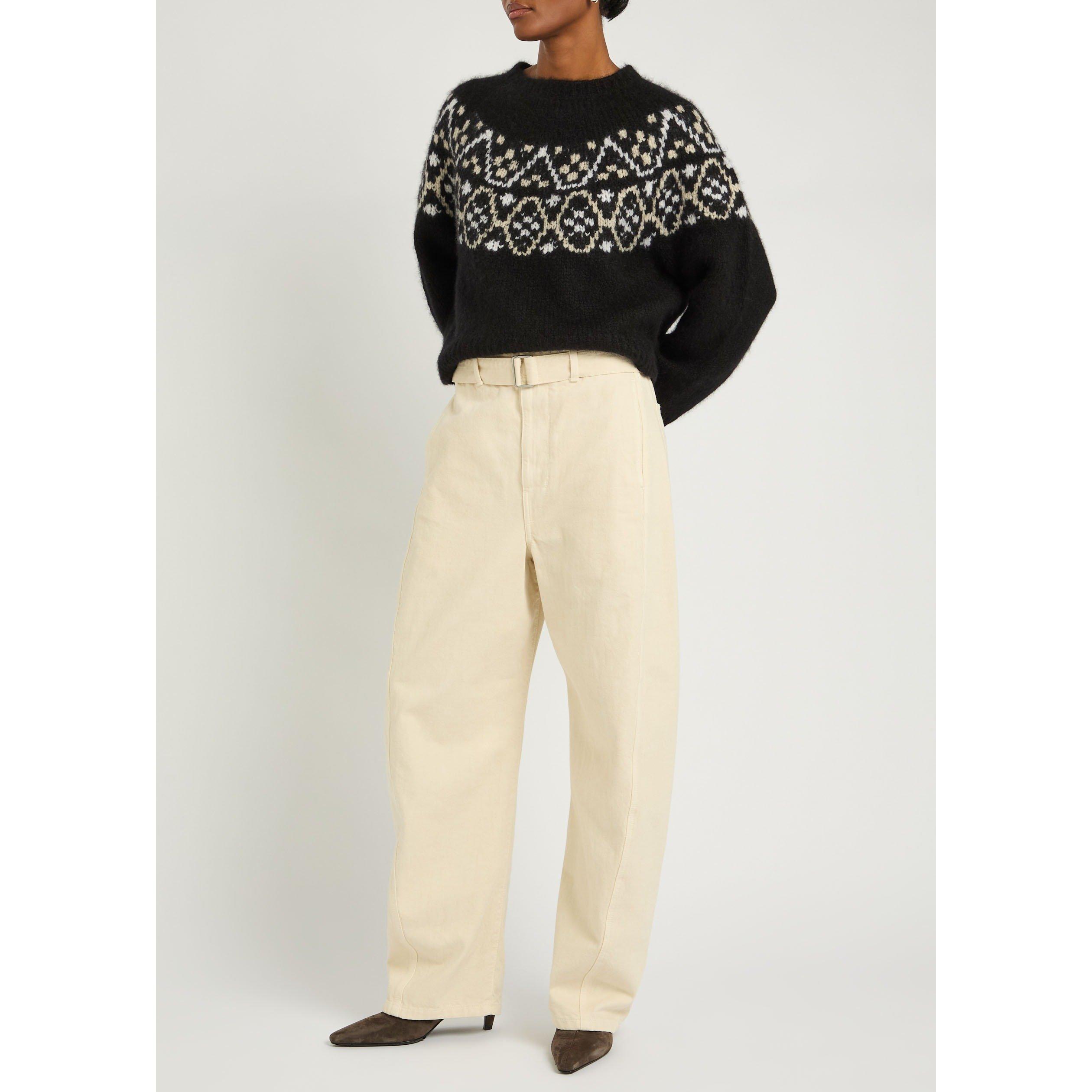 BLACK AND OTHER - Nili Lotan - CHRISSY SWEATER - 5