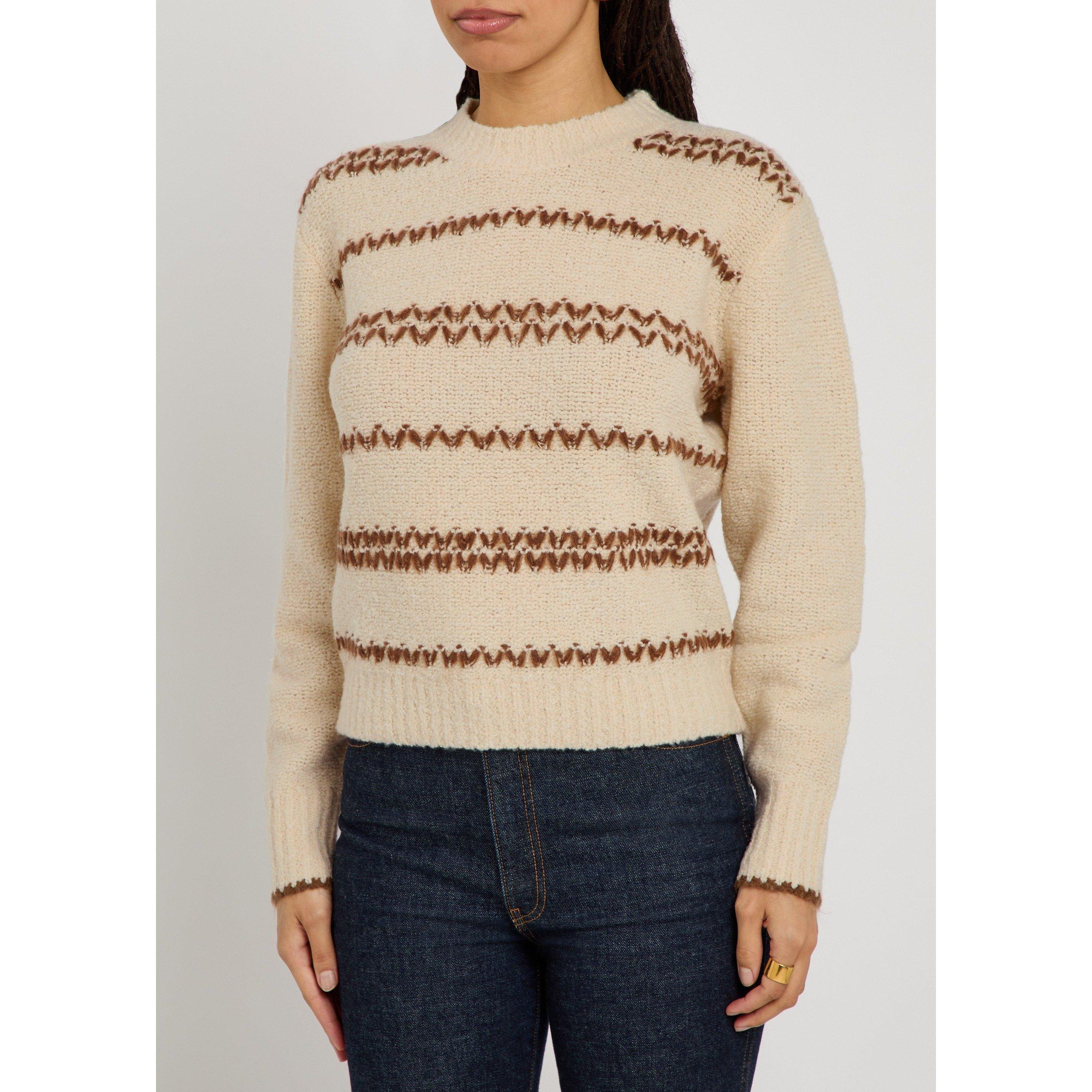 ECRU - Marant Etoile - SW ROXANE PULLOVER - 2