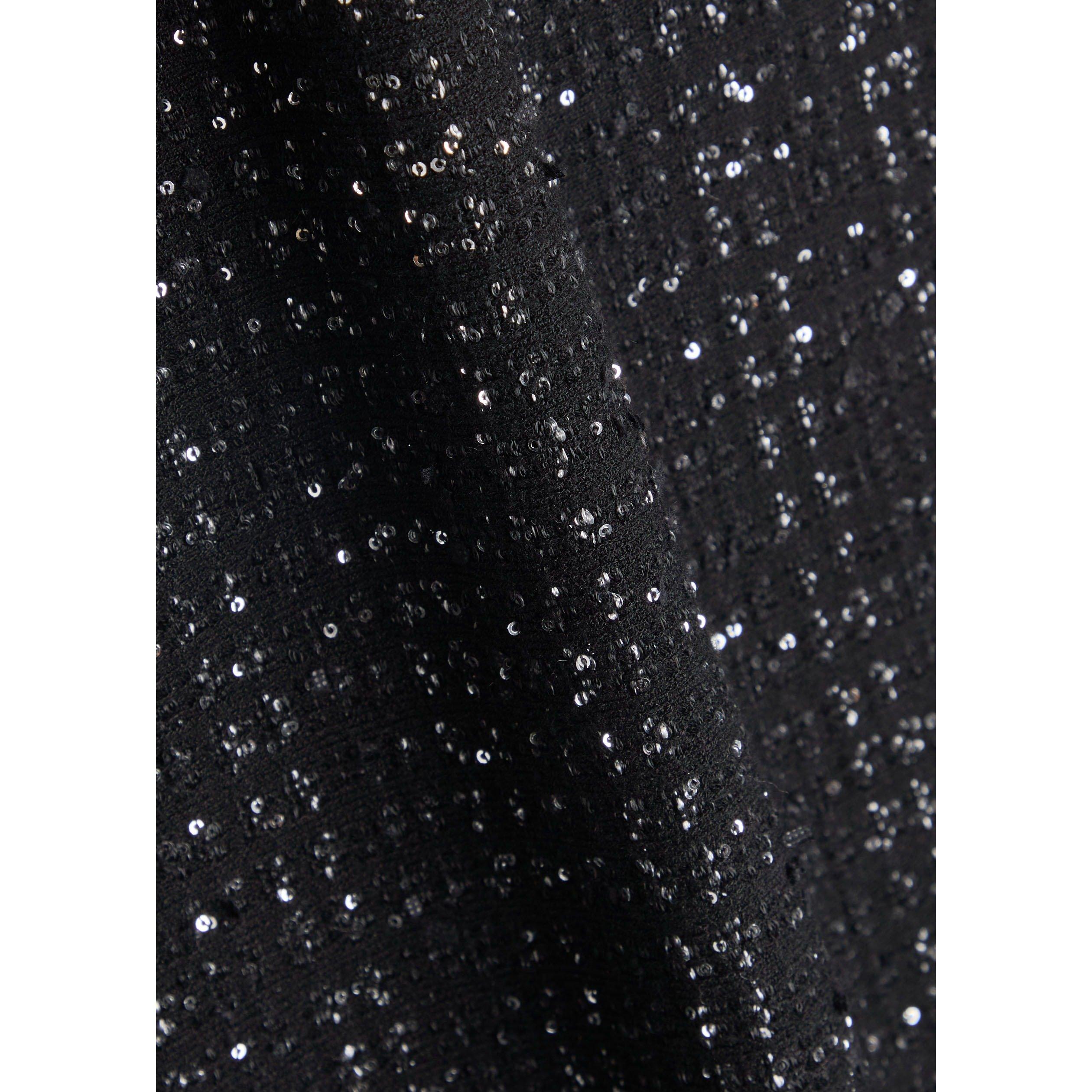 BLACK - Veronica Beard - SS CORBIN KNIT SKIRT - 4