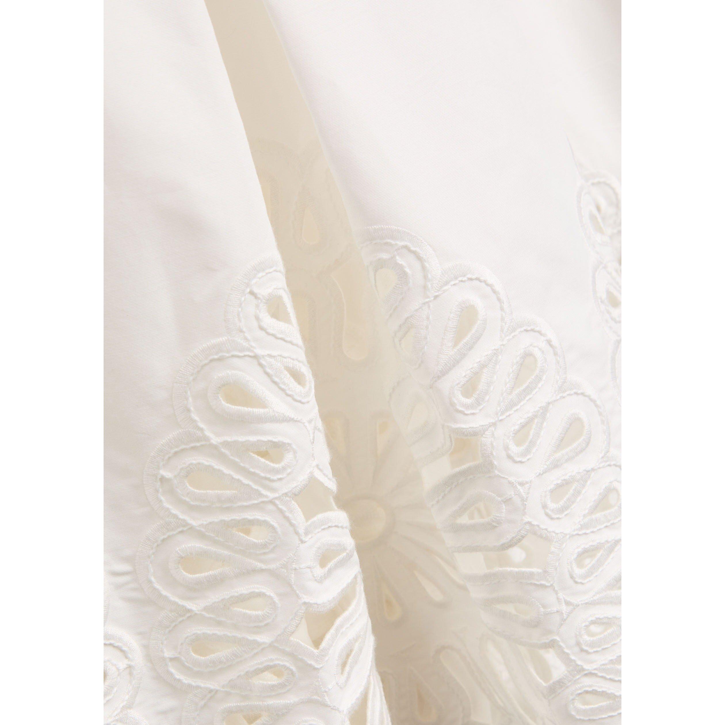 WHITE - Jonathan Simkhai - LS EVELETTA MIDI SKIRT - 4