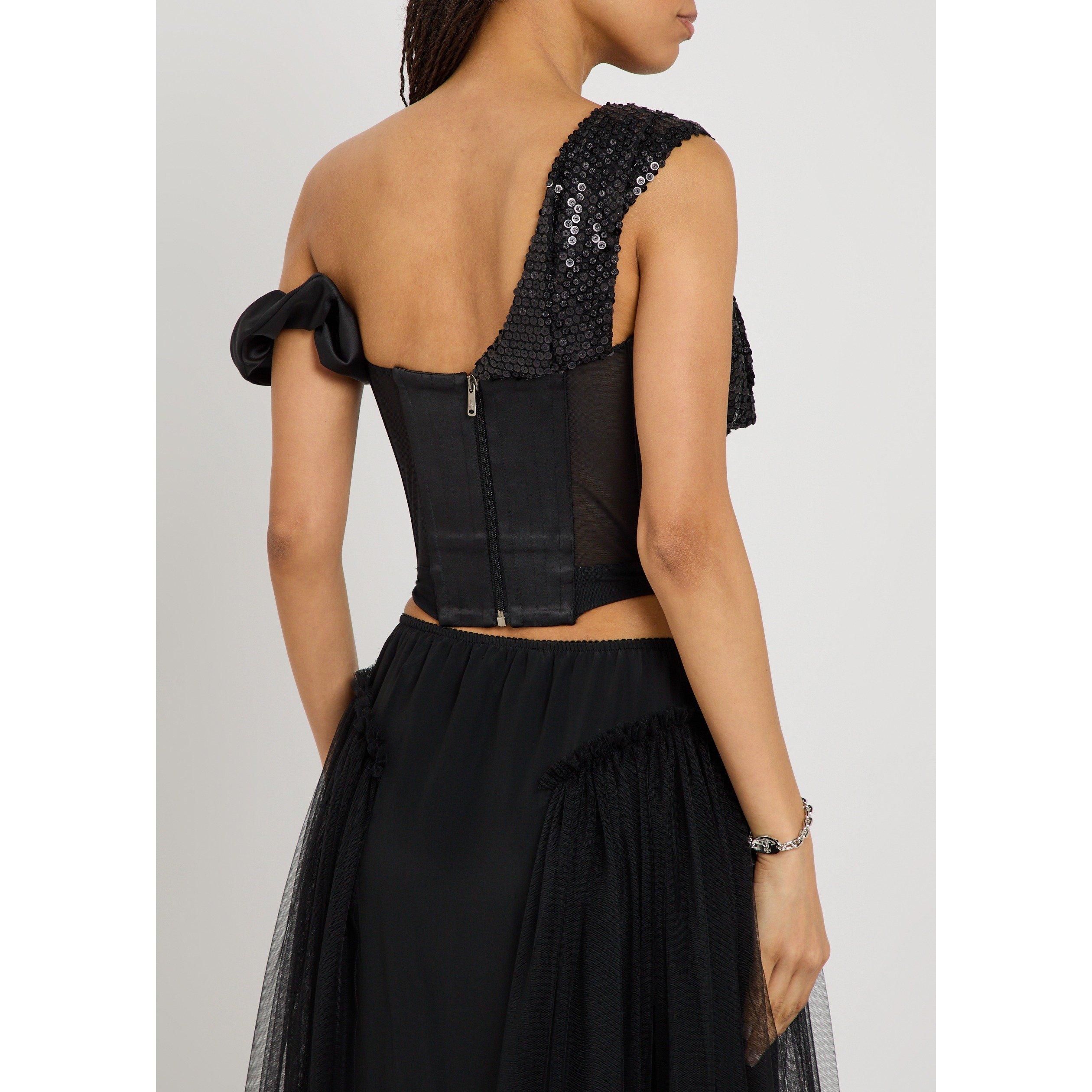 BLACK - Vivienne Westwood - KNOT CORSET TOP - 3