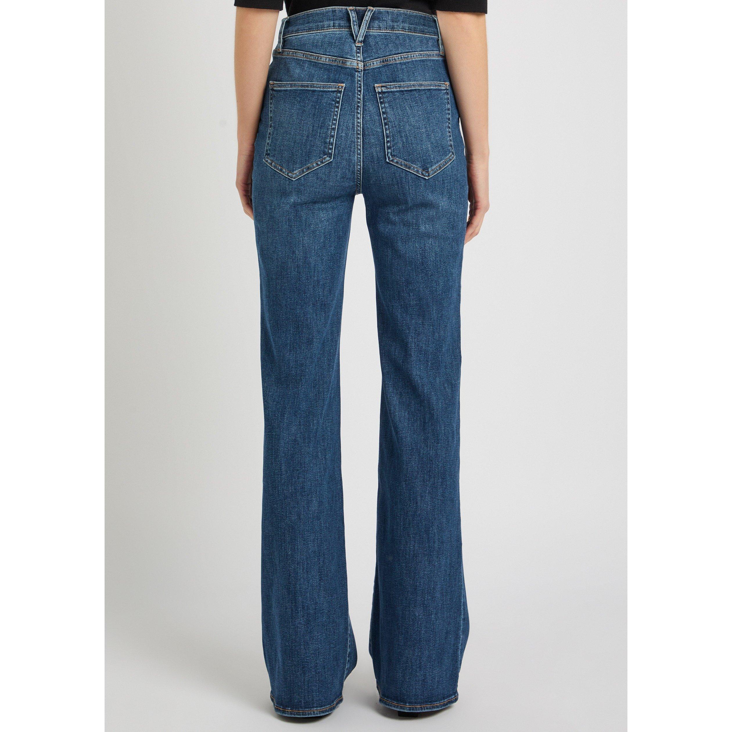 DENIM - Veronica Beard - J CROSBIE HIGH RISE WIDE LEG J - 3