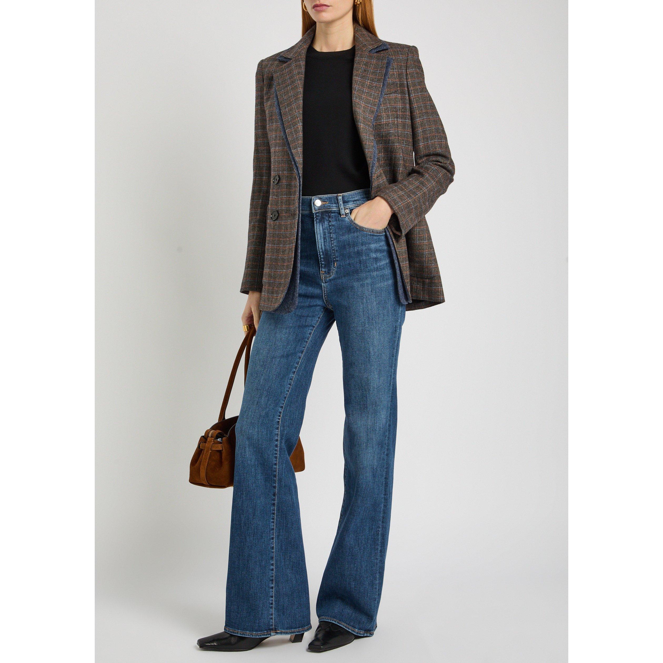DENIM - Veronica Beard - J CROSBIE HIGH RISE WIDE LEG J - 5