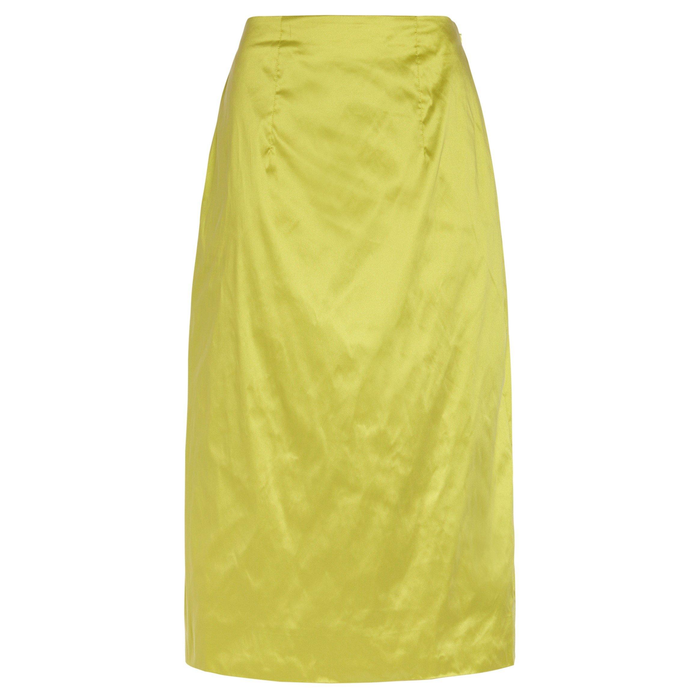 GREEN - Simone Rocha - SCULPTED BUSTLE SKIRT - 1