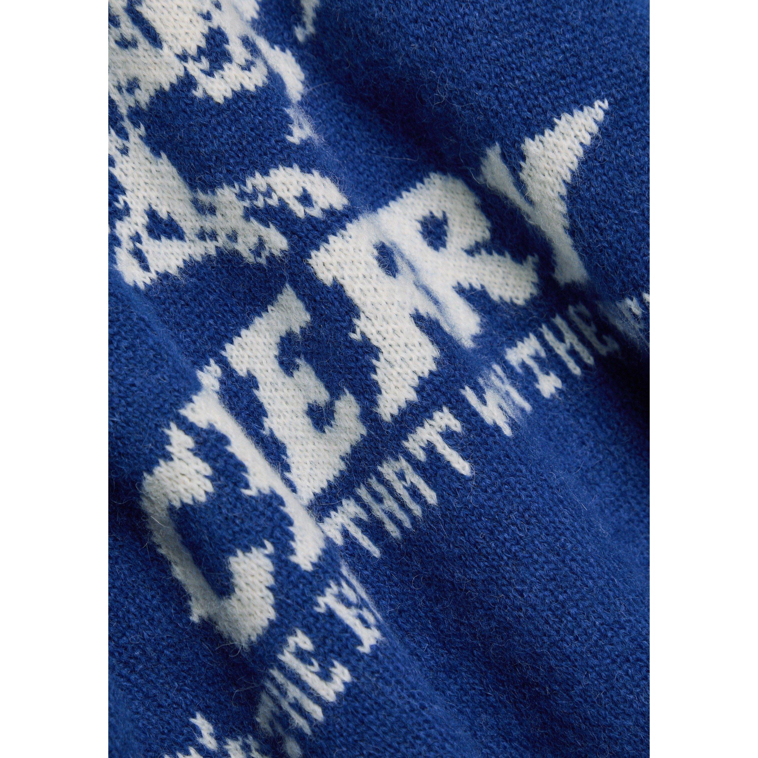 BLUE - Cherry LA - CHE WON THE WEST KNIT CREW - 4