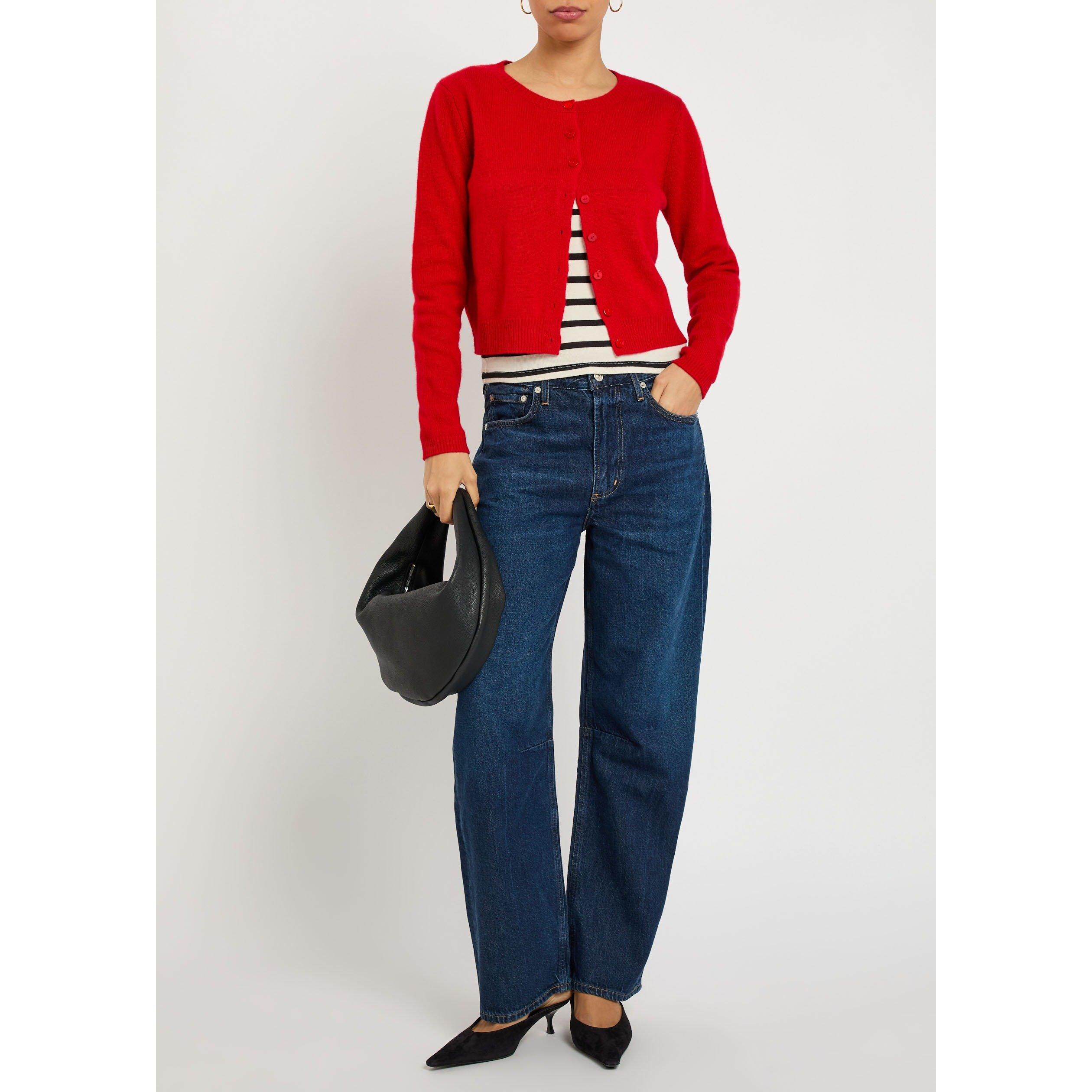 DARK BLUE - Citizens Of Humanity - Women's Miro Long Medina Cotton Jeans - 5
