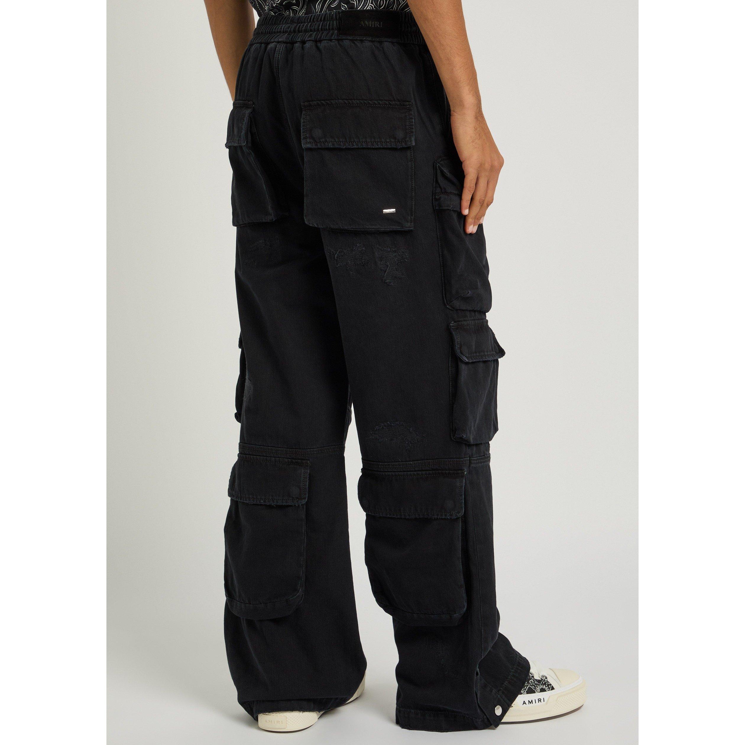 BLACK - Amiri - AMIRI CARGO JEANS - 3