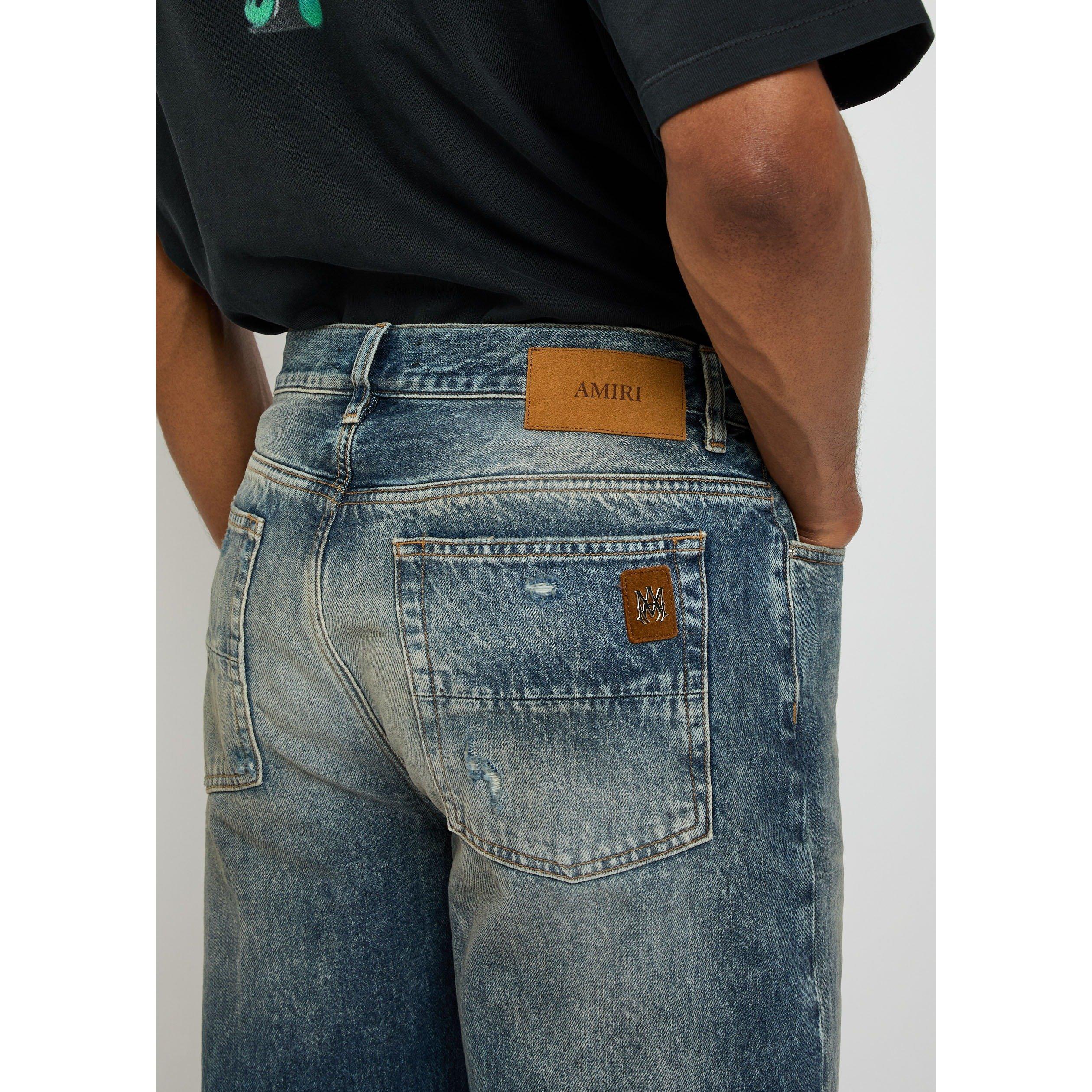 DENIM - Amiri - AMIRI SLASHED BOOT CUT JEAN - 4