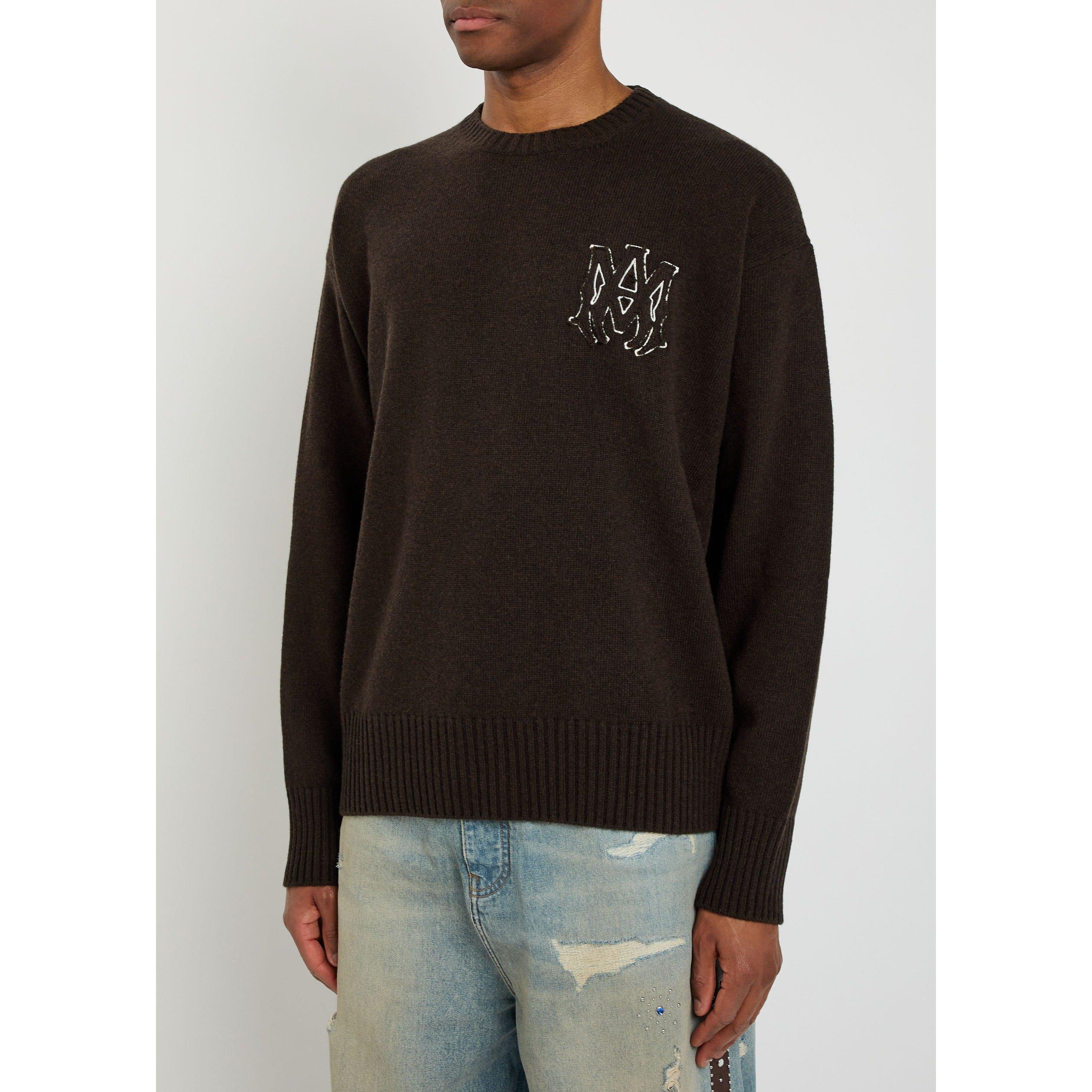 DARK BROWN - Amiri - AMIRI MA SWEATER - 2