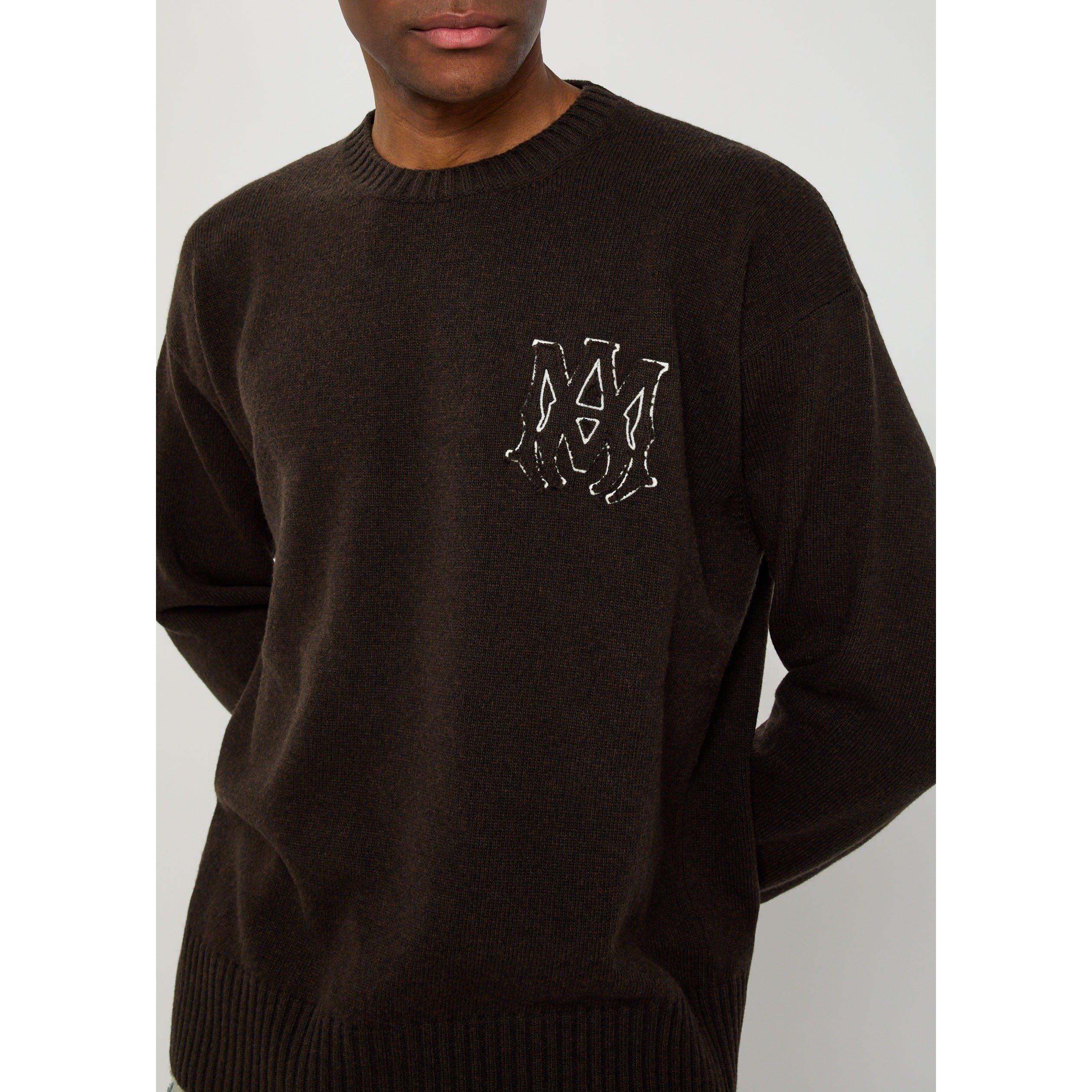 DARK BROWN - Amiri - AMIRI MA SWEATER - 4