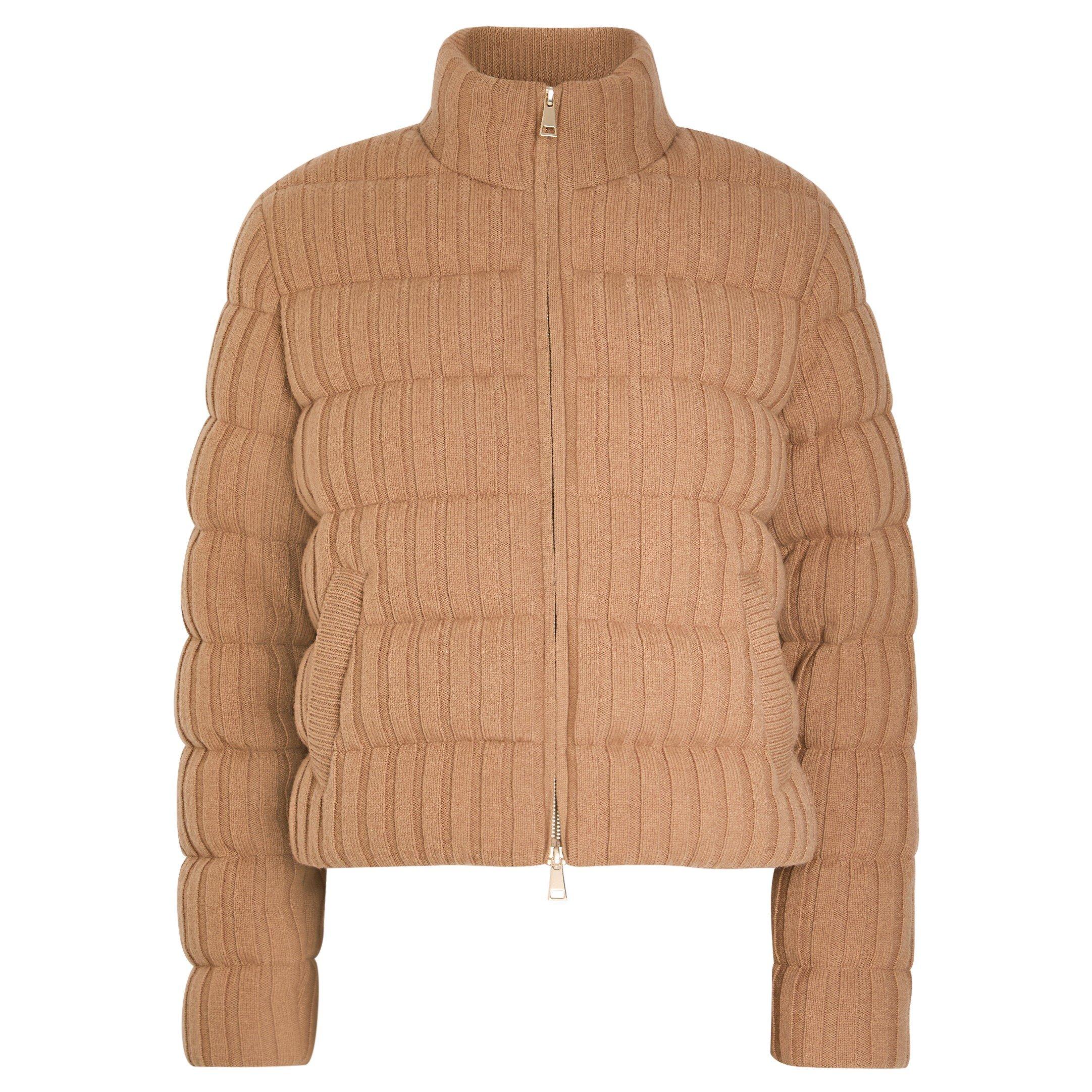 BEIGE - Moncler - Women's Wool Cashmere Oversized-Fit Cardigan - 1
