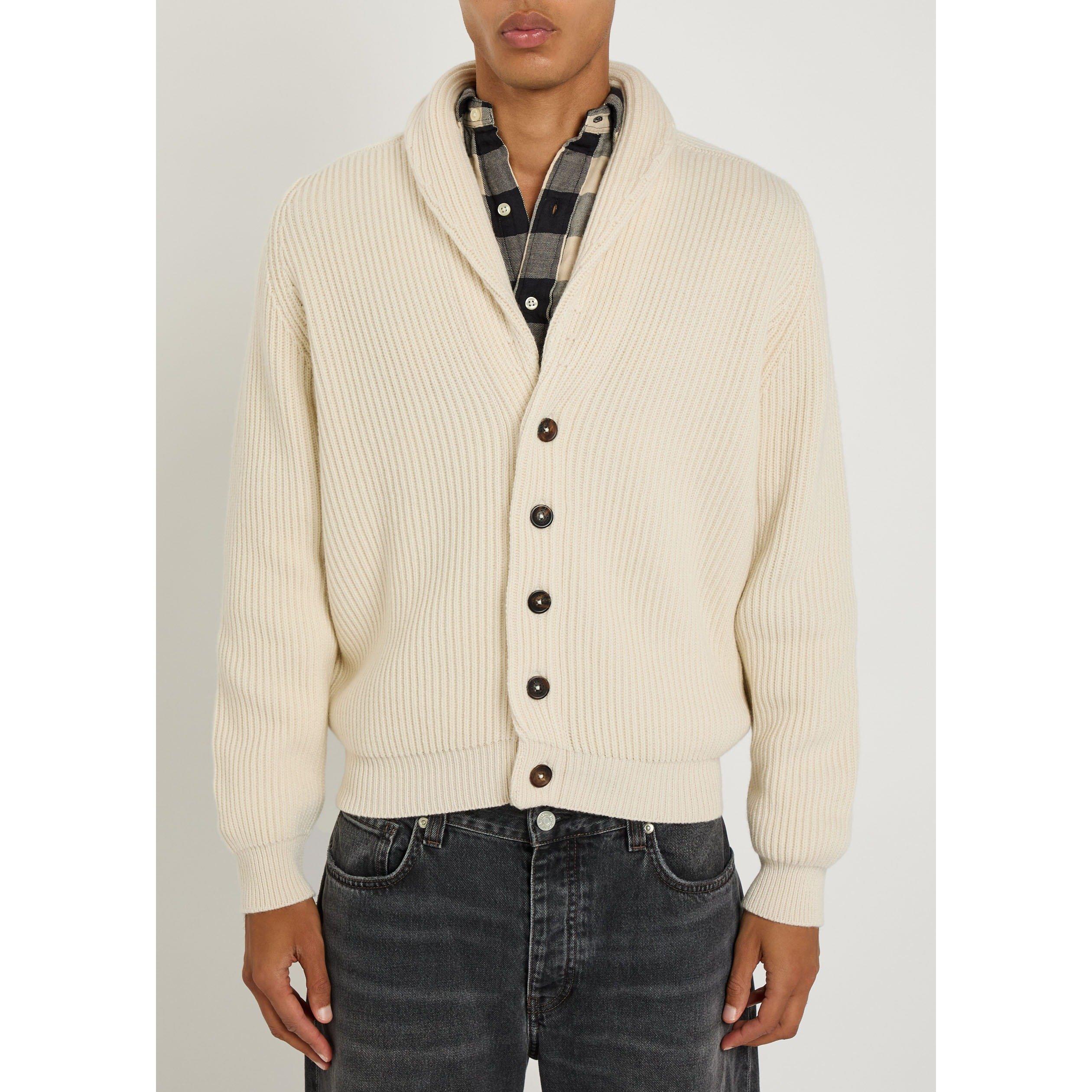 TAUPE - Begg Scotland - BXC ANDREW KNIT CARDI - 2