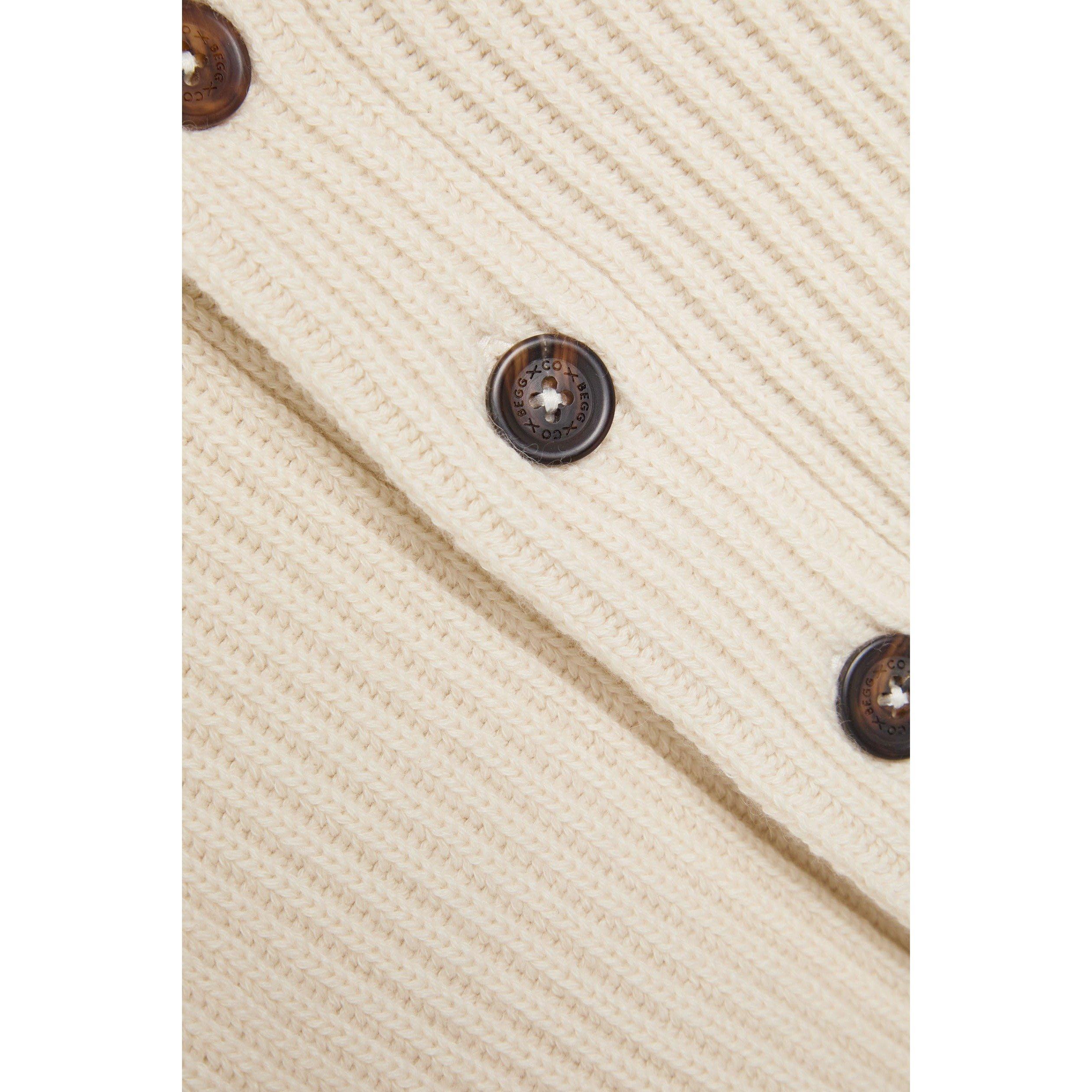 TAUPE - Begg Scotland - BXC ANDREW KNIT CARDI - 4