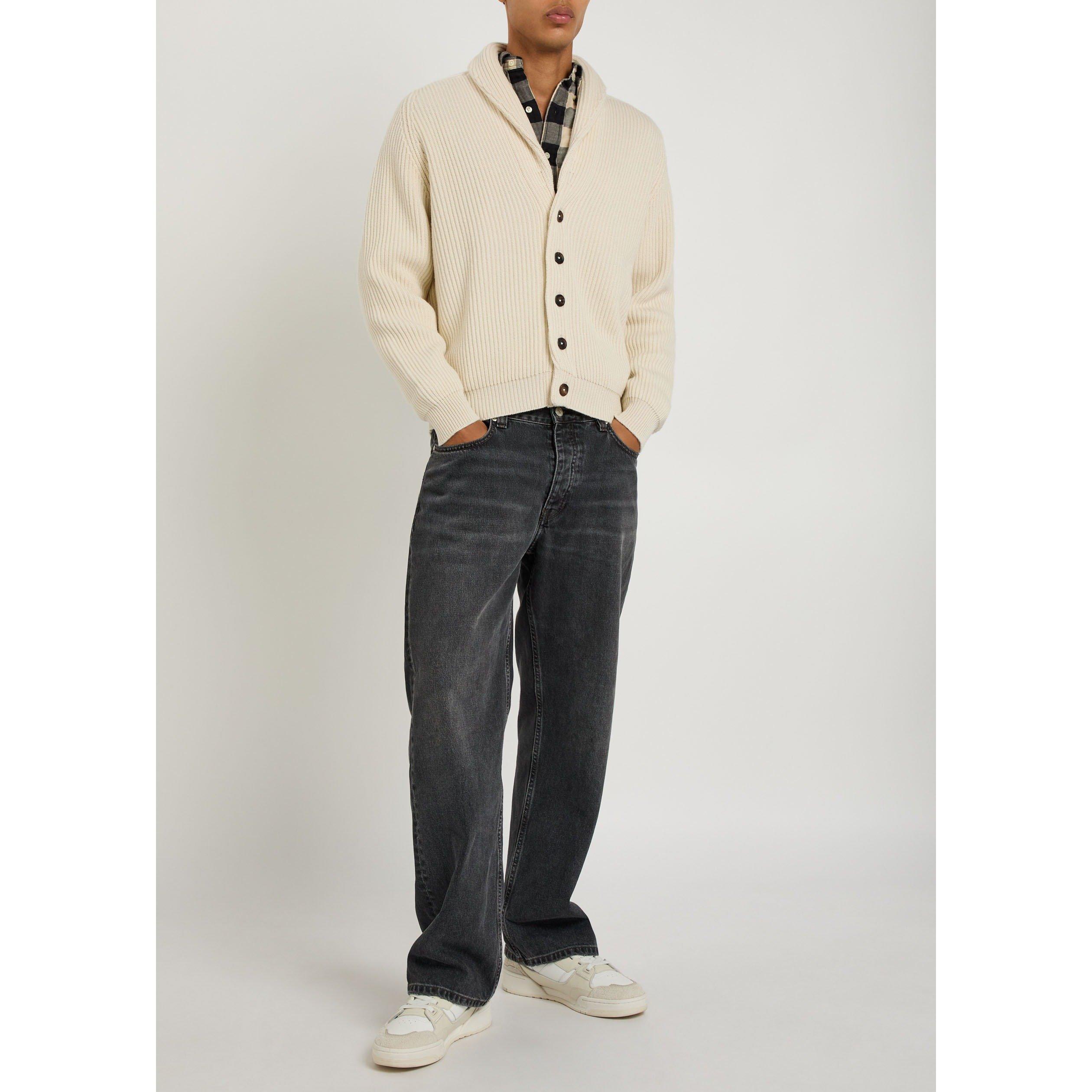TAUPE - Begg Scotland - BXC ANDREW KNIT CARDI - 5