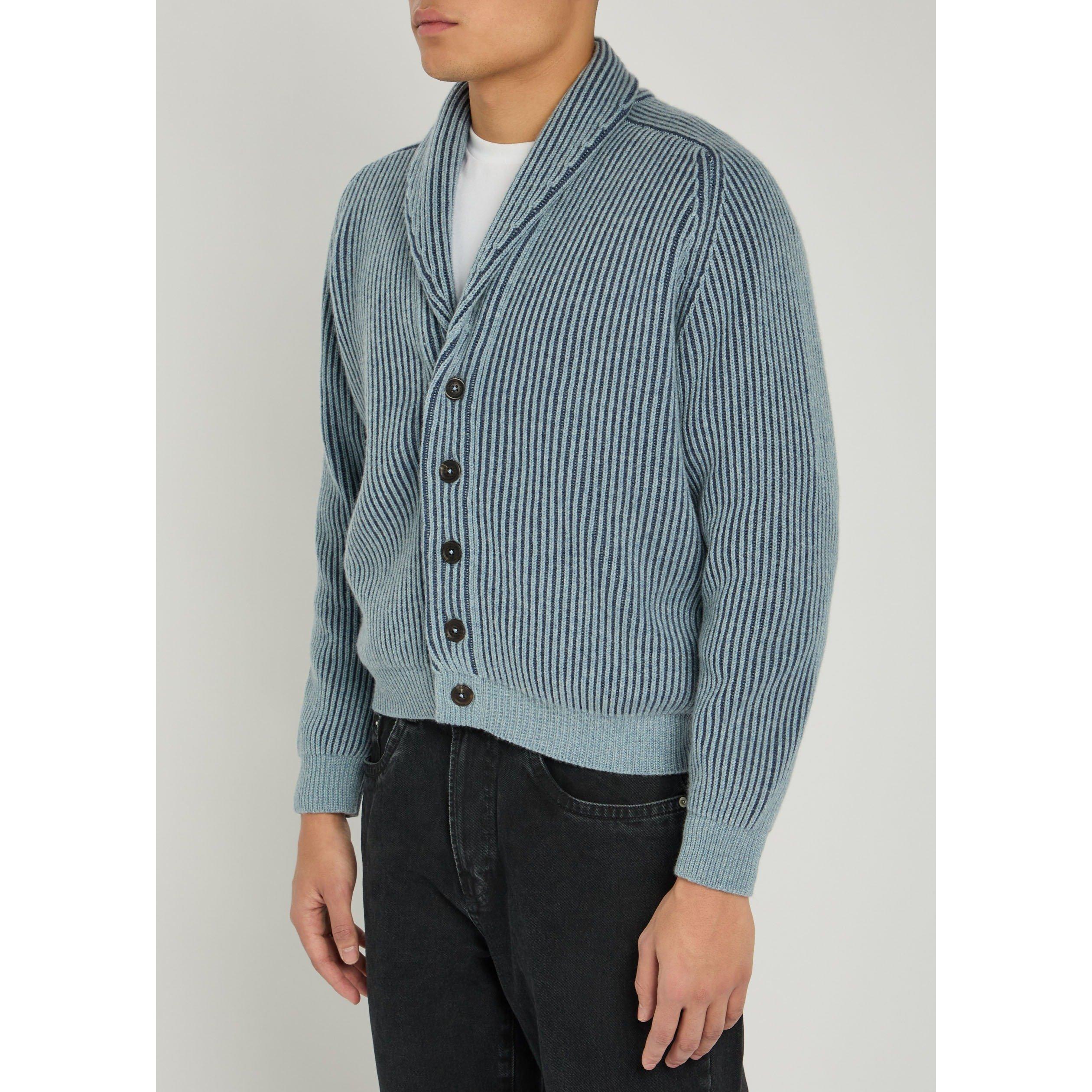 NAVY AND OTHER - Begg Scotland - BXC ANDREW KNIT CARDI - 2