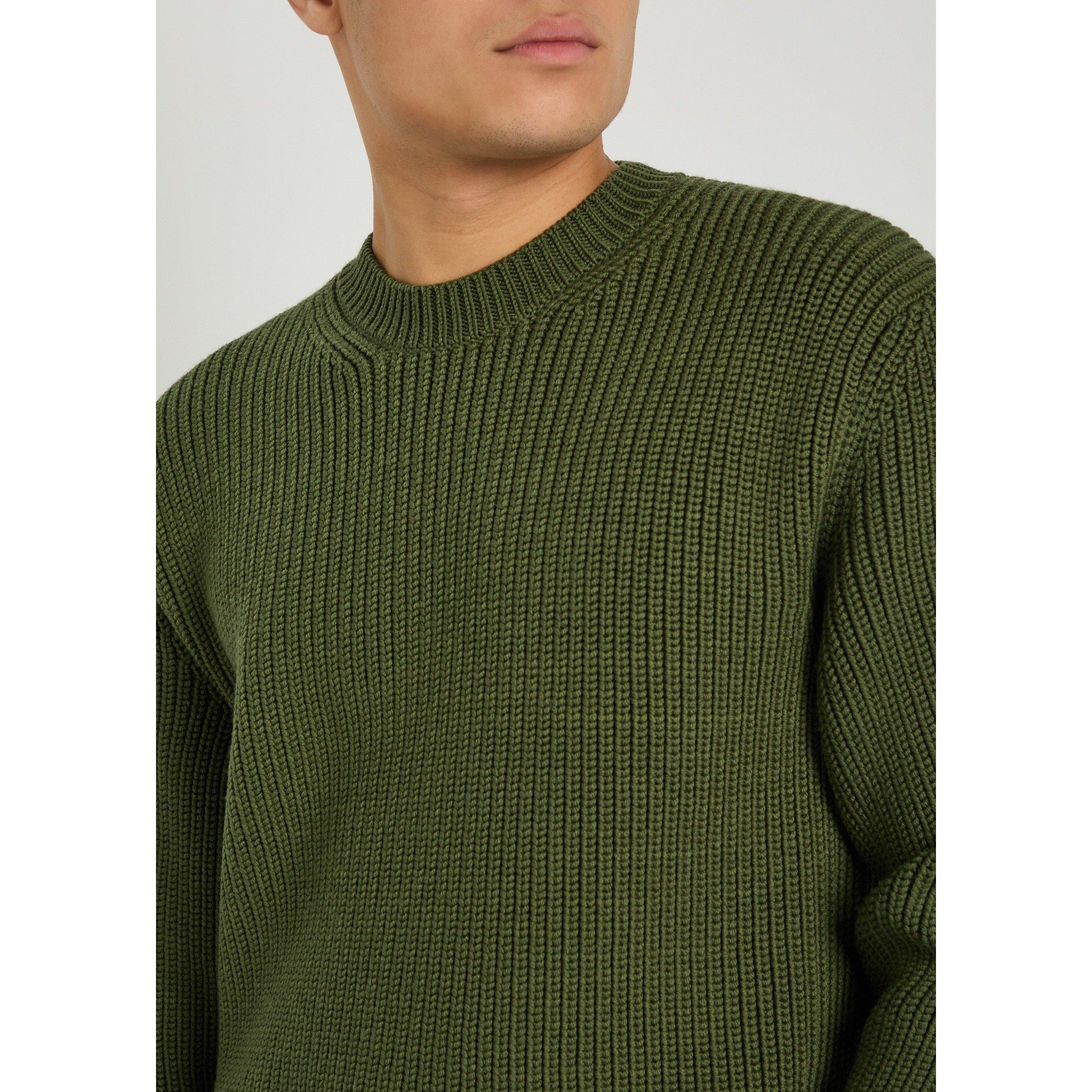 OLIVE - Tom Ford - TF MERINO HALF CARDIGAN STITCH - 4