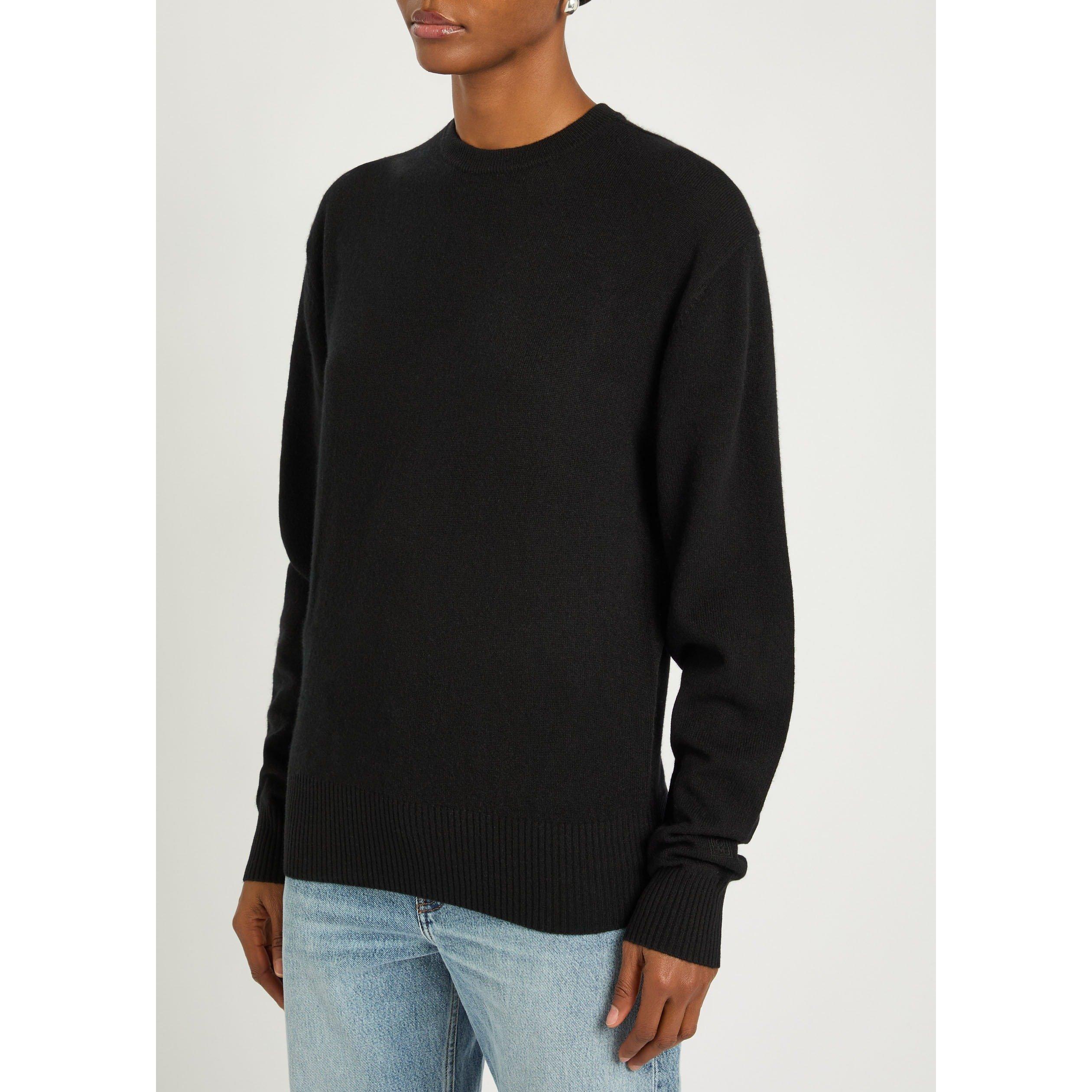 BLACK - Toteme - Classic cashmere crew knit - 2