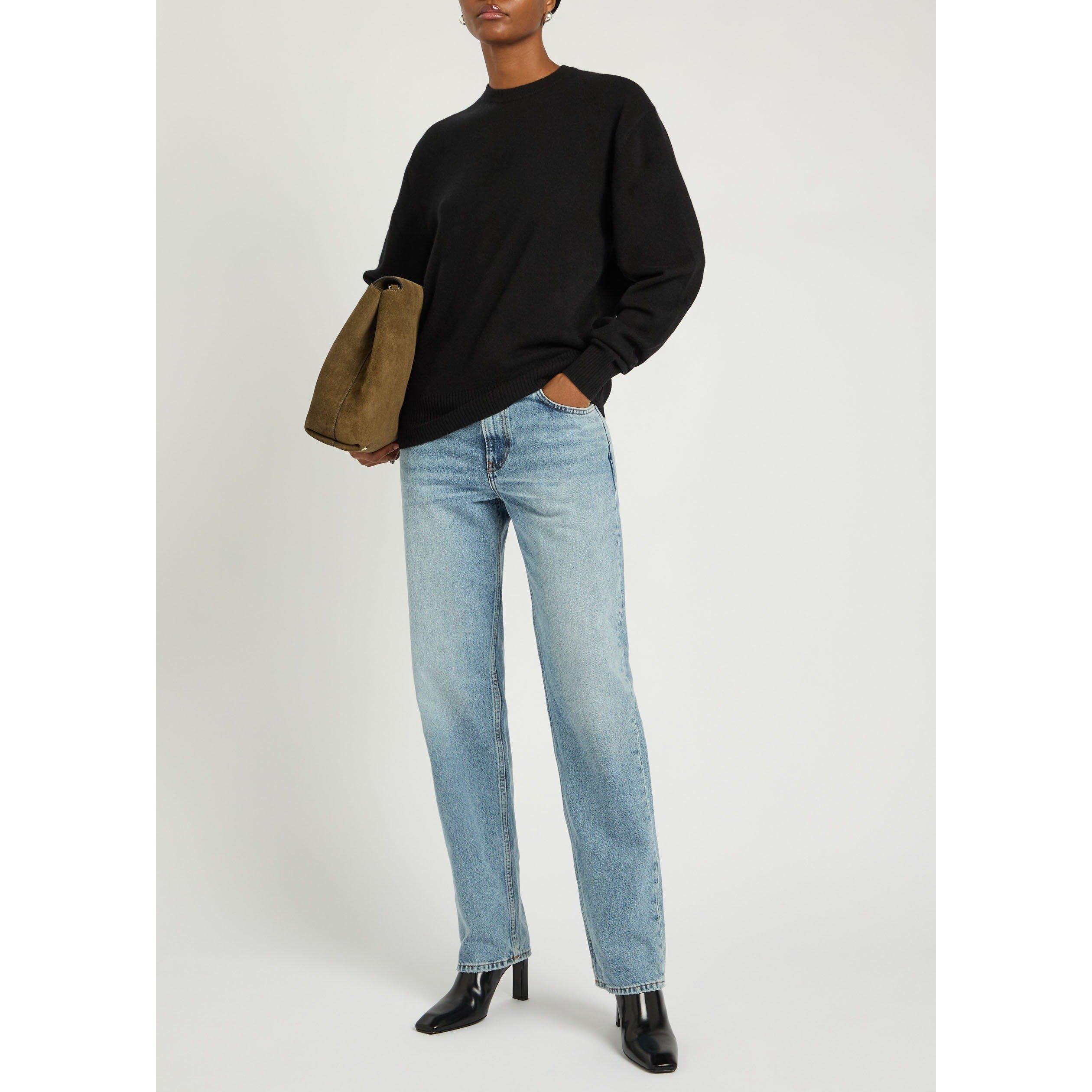 BLACK - Toteme - Classic cashmere crew knit - 5