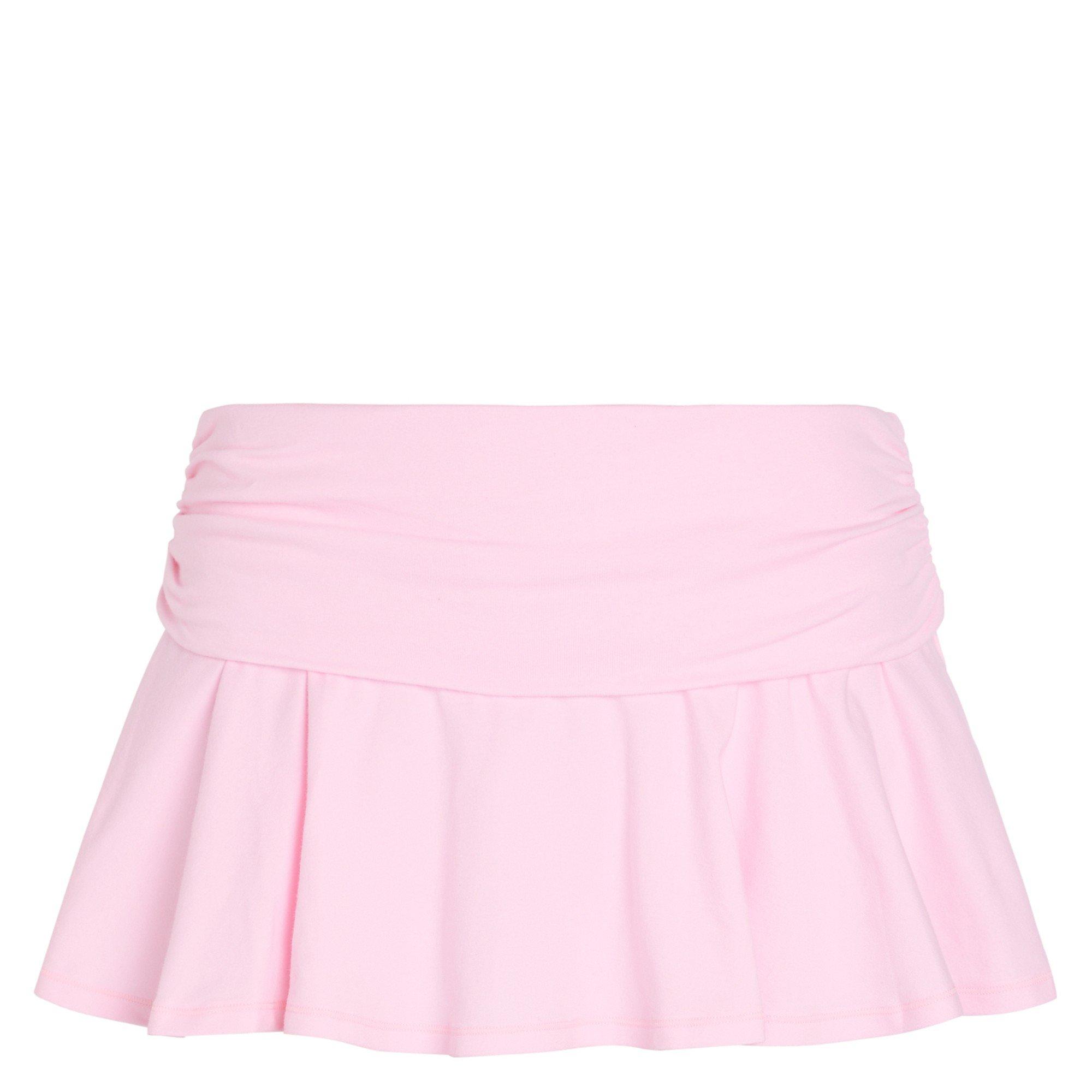 PINK - SKIMS - COT JERSEY FOLDOVER MINI SKORT
