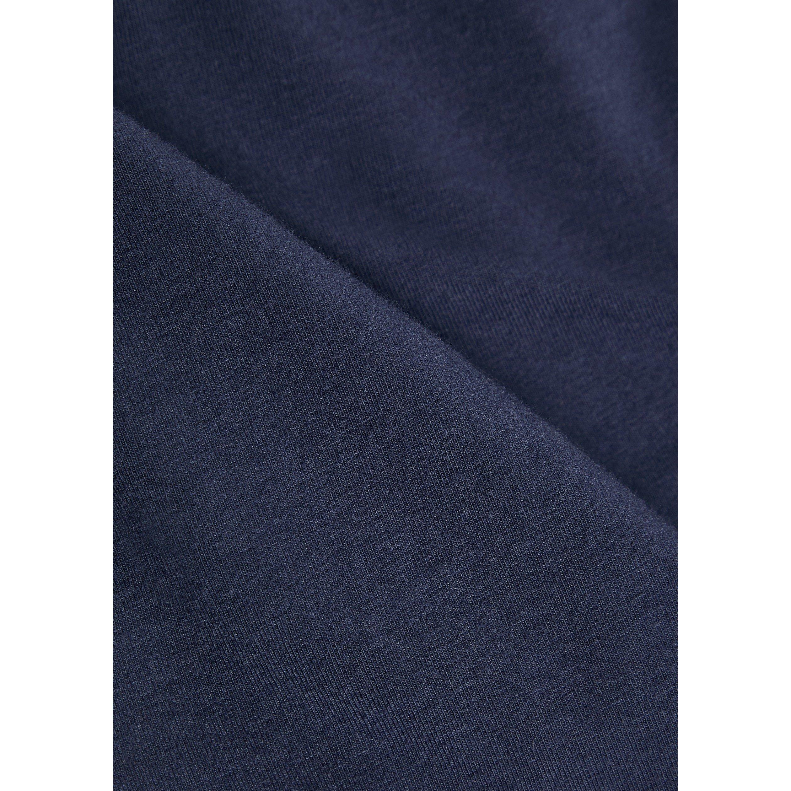 NAVY - SKIMS - COTT JERSEY ASYMMERTICAL TOP - 4