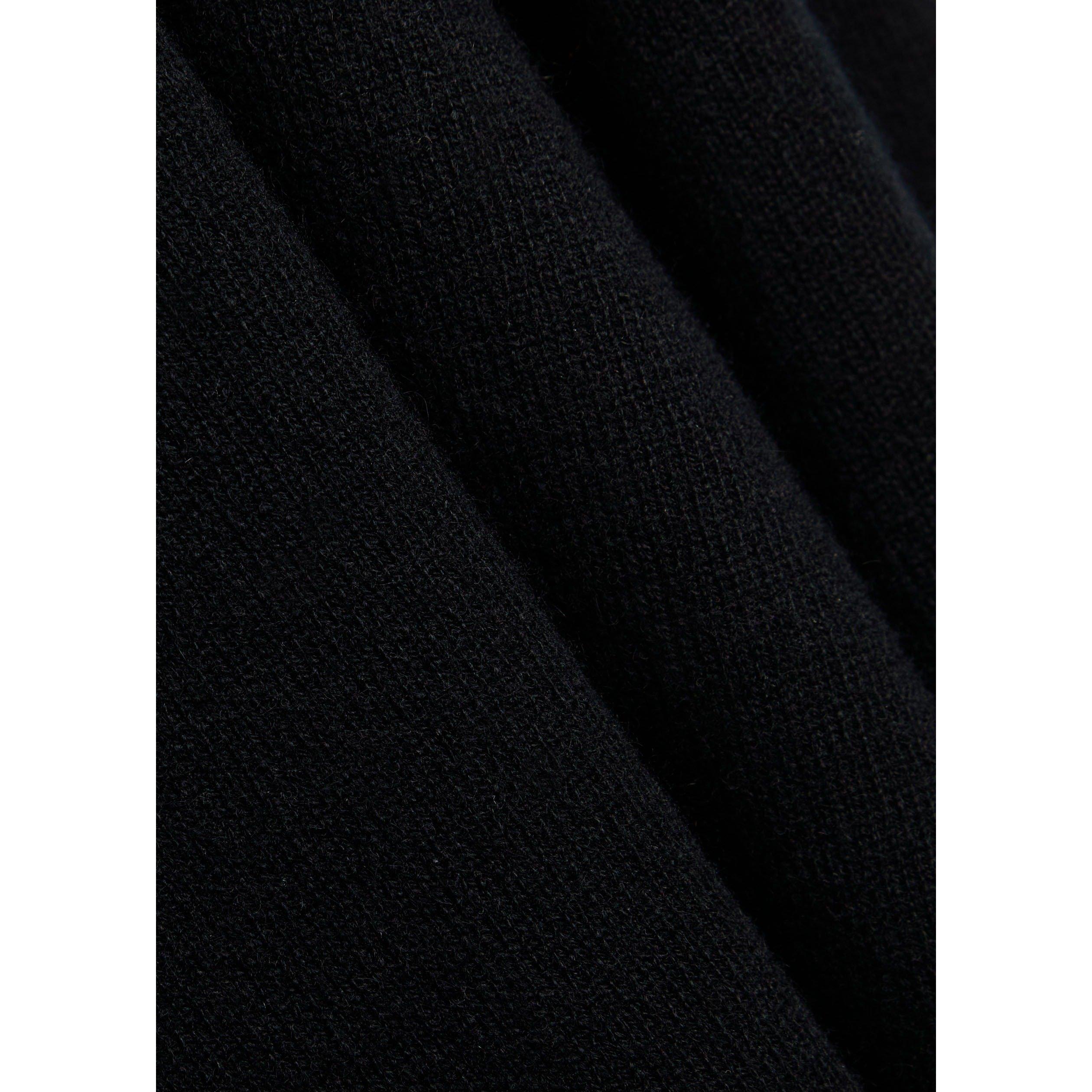 BLACK - Allude - ALLUDE KNIT SWEATER - 4