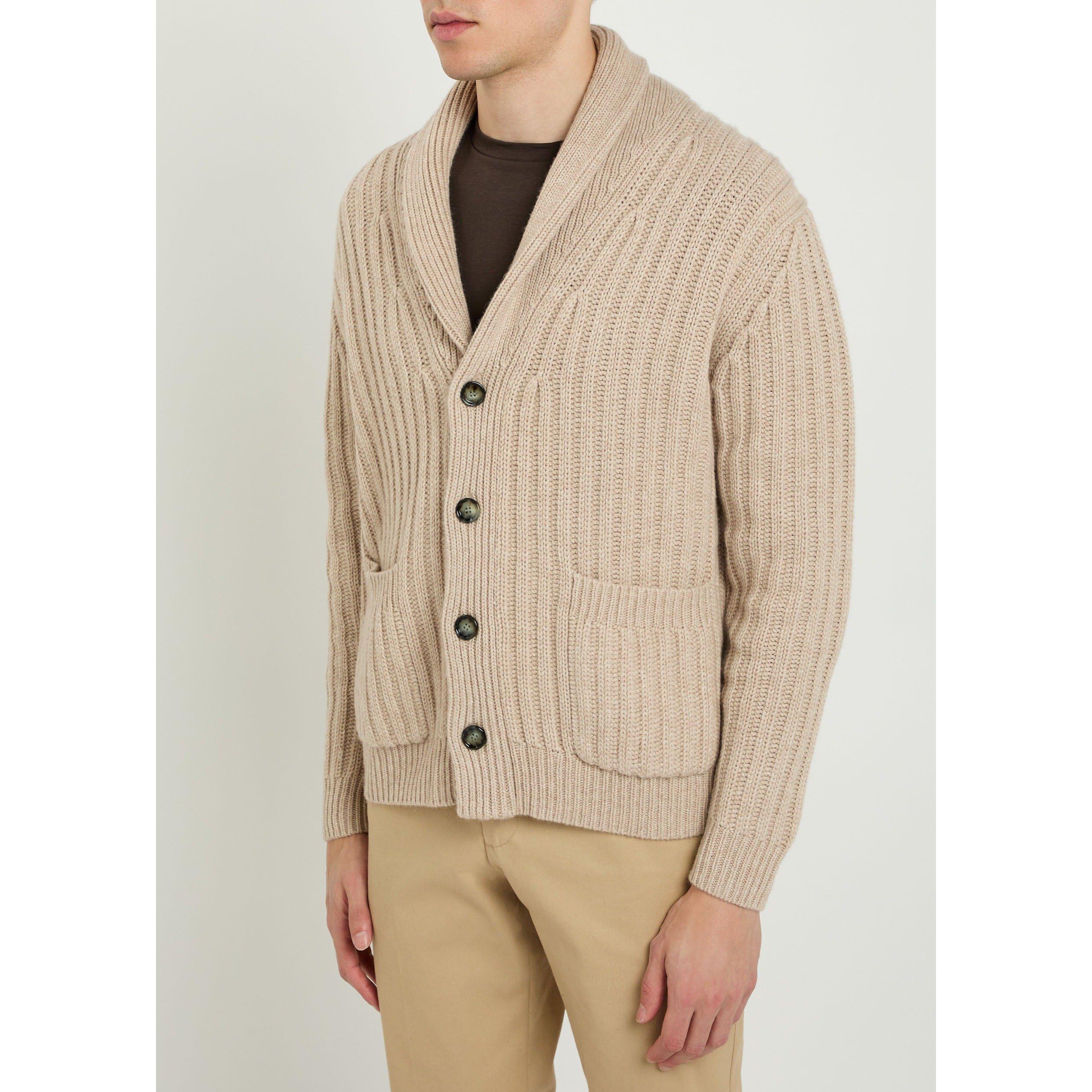 BEIGE - Allude - ALLUDE KNIT CARDI BTTNS - 2