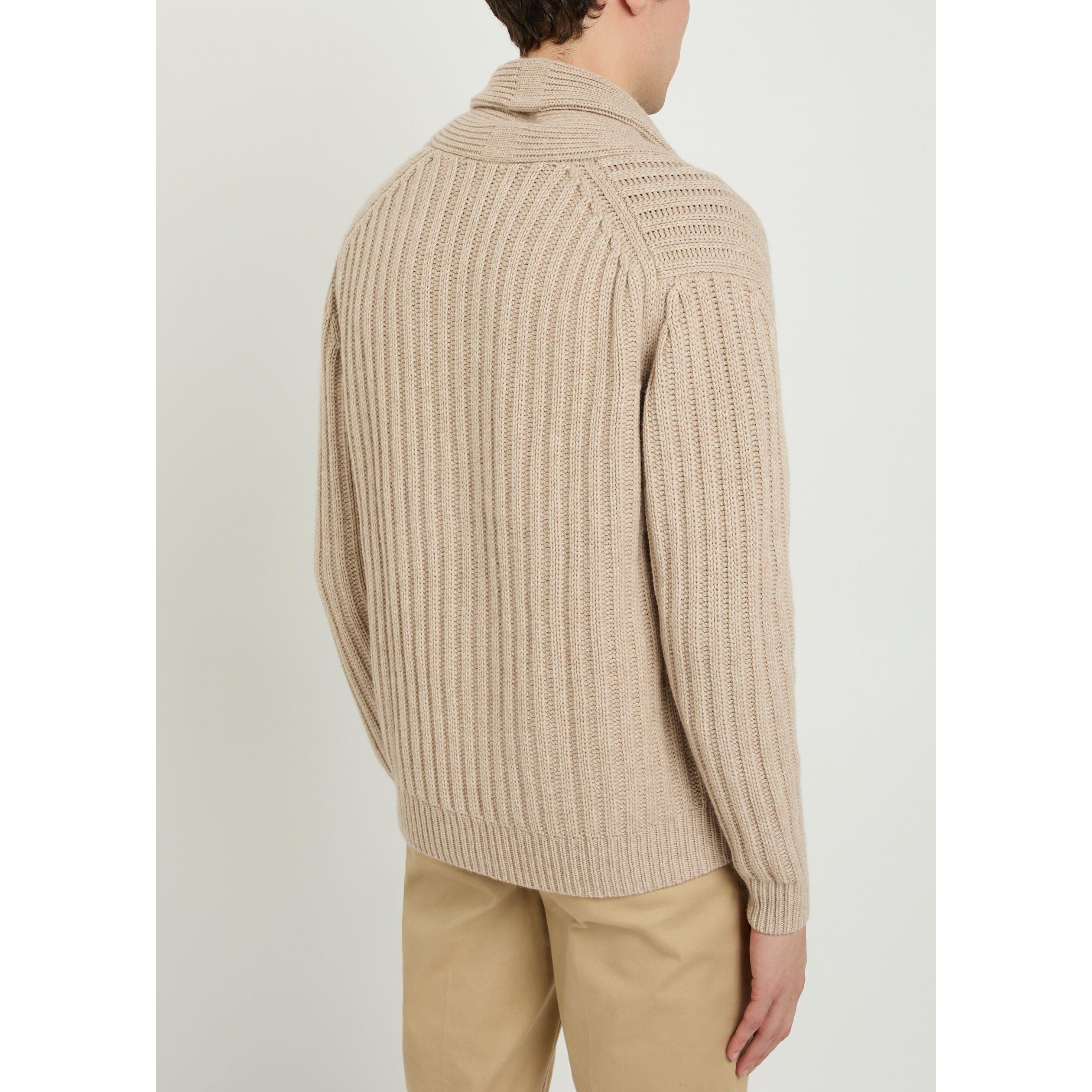 BEIGE - Allude - ALLUDE KNIT CARDI BTTNS - 3