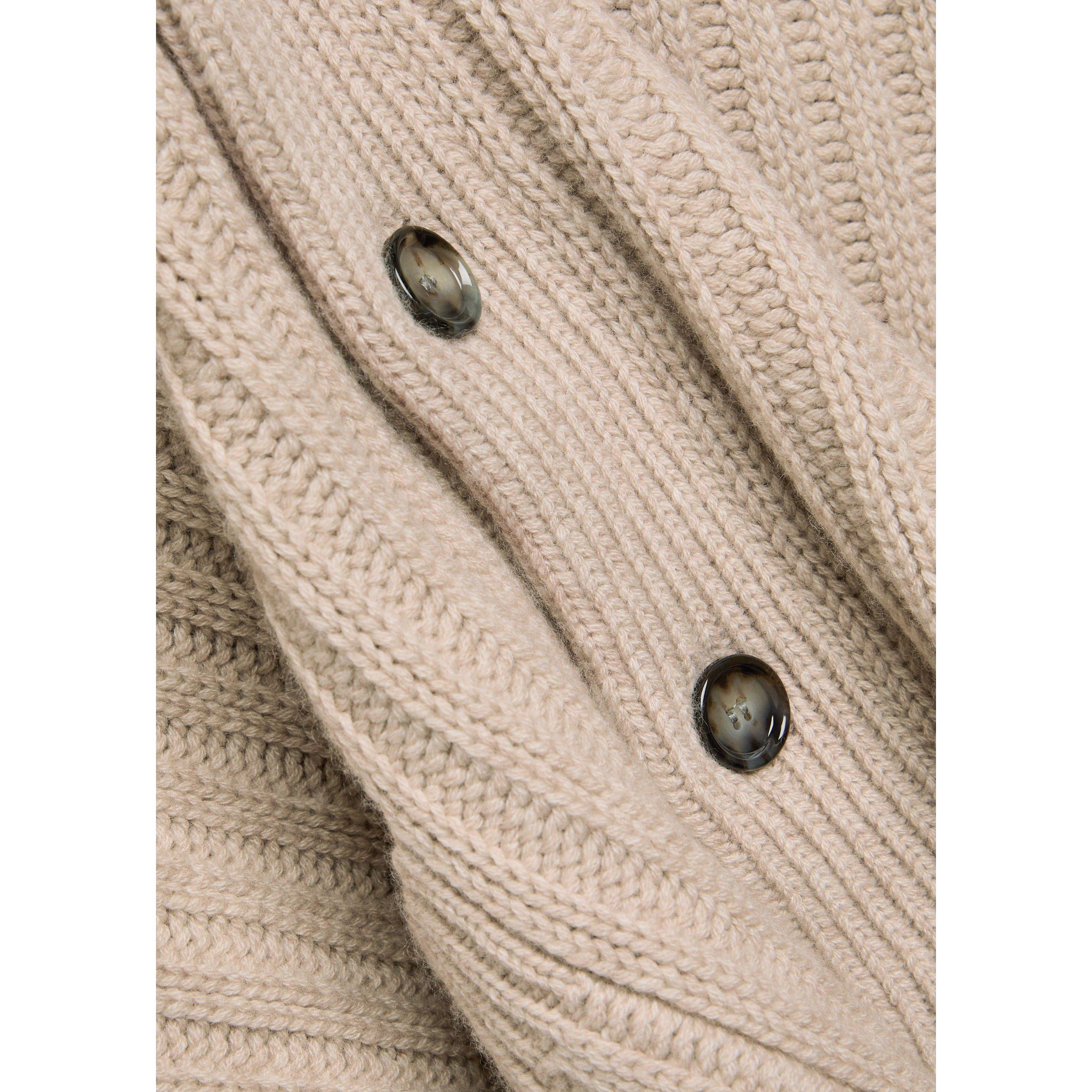 BEIGE - Allude - ALLUDE KNIT CARDI BTTNS - 4