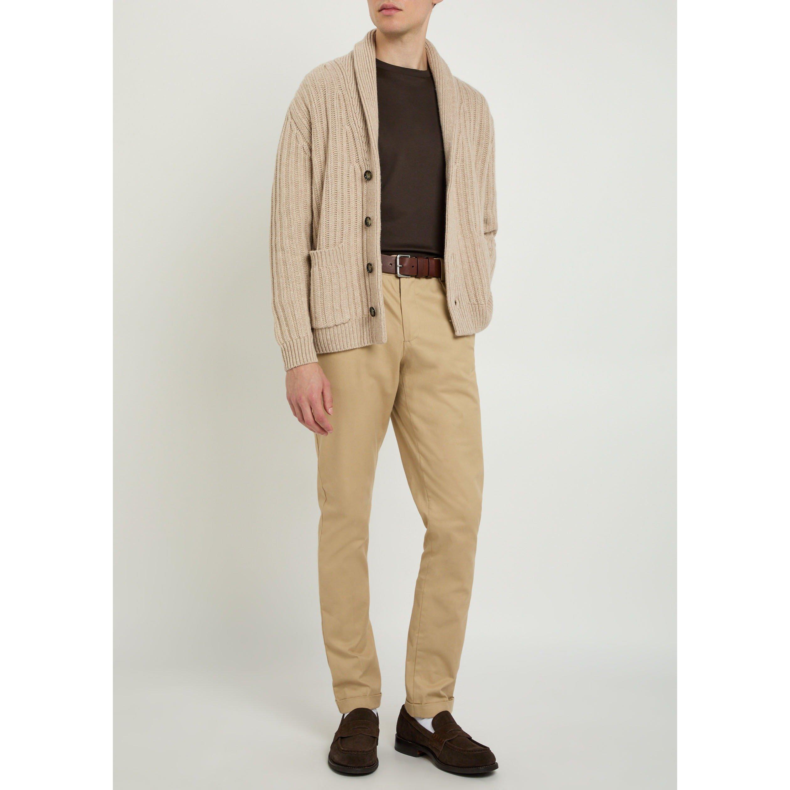 BEIGE - Allude - ALLUDE KNIT CARDI BTTNS - 5