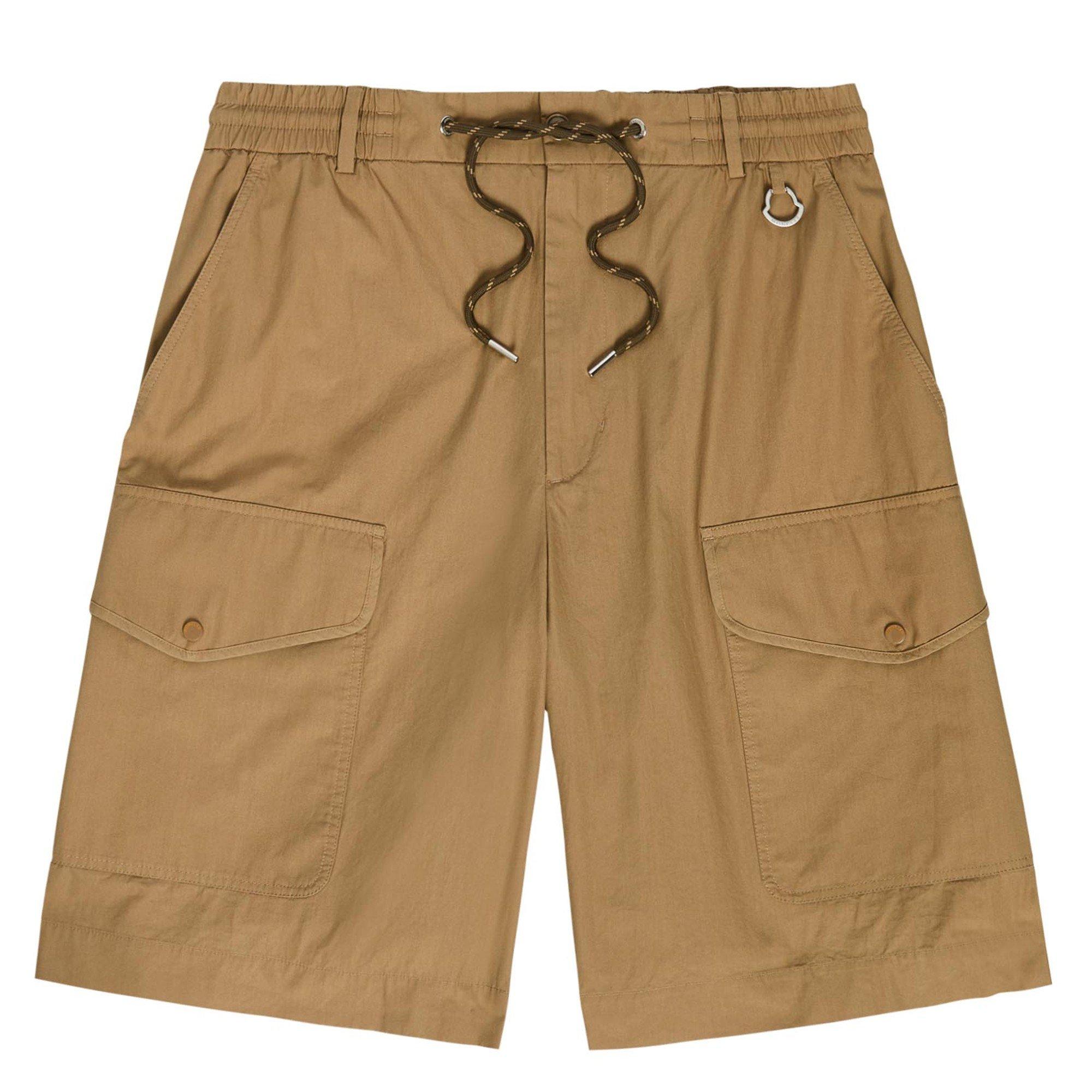 BROWN - Moncler - Men's Cotton Cargo Shorts - 1