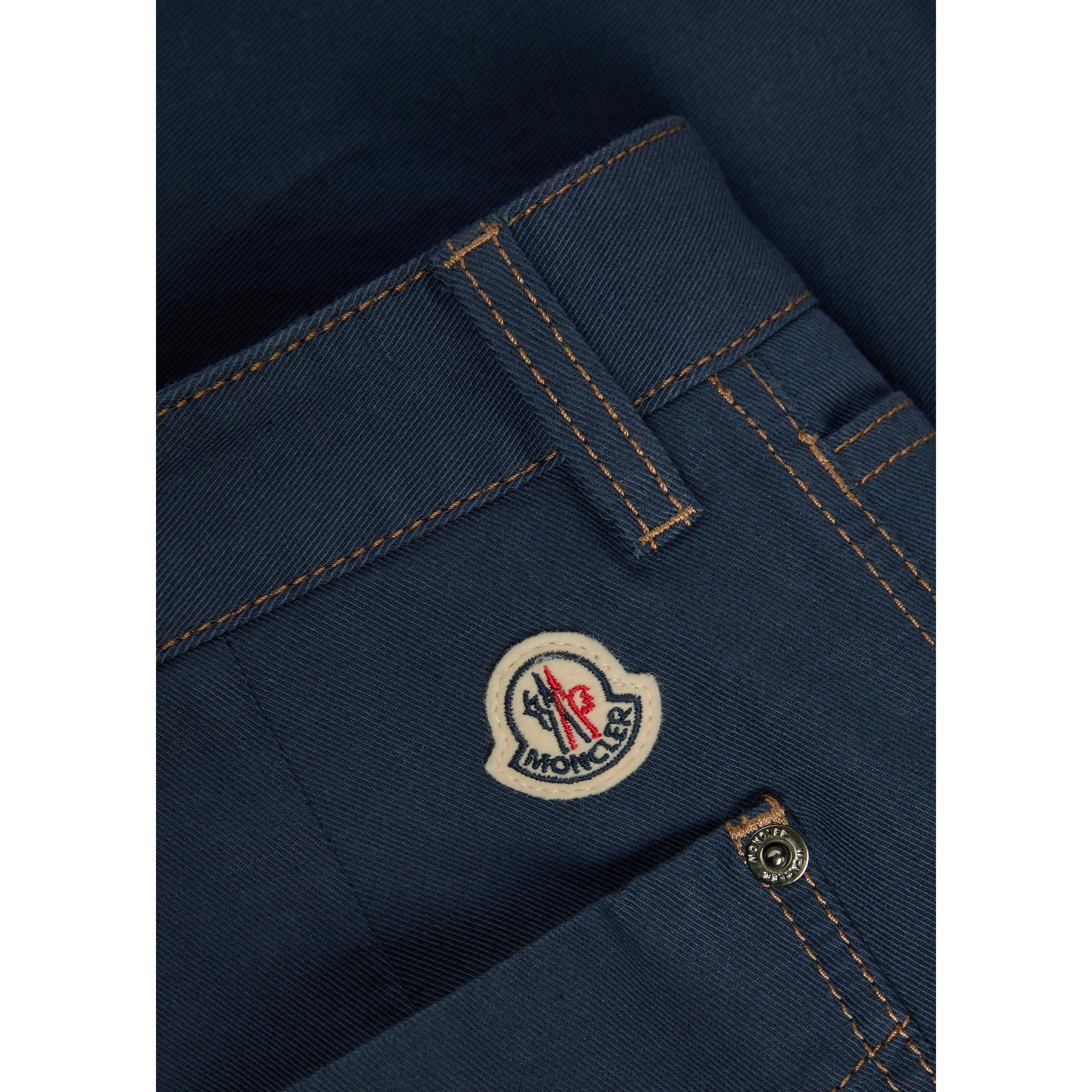 NAVY - Moncler - MON WIDE LEG SHORTS - 4