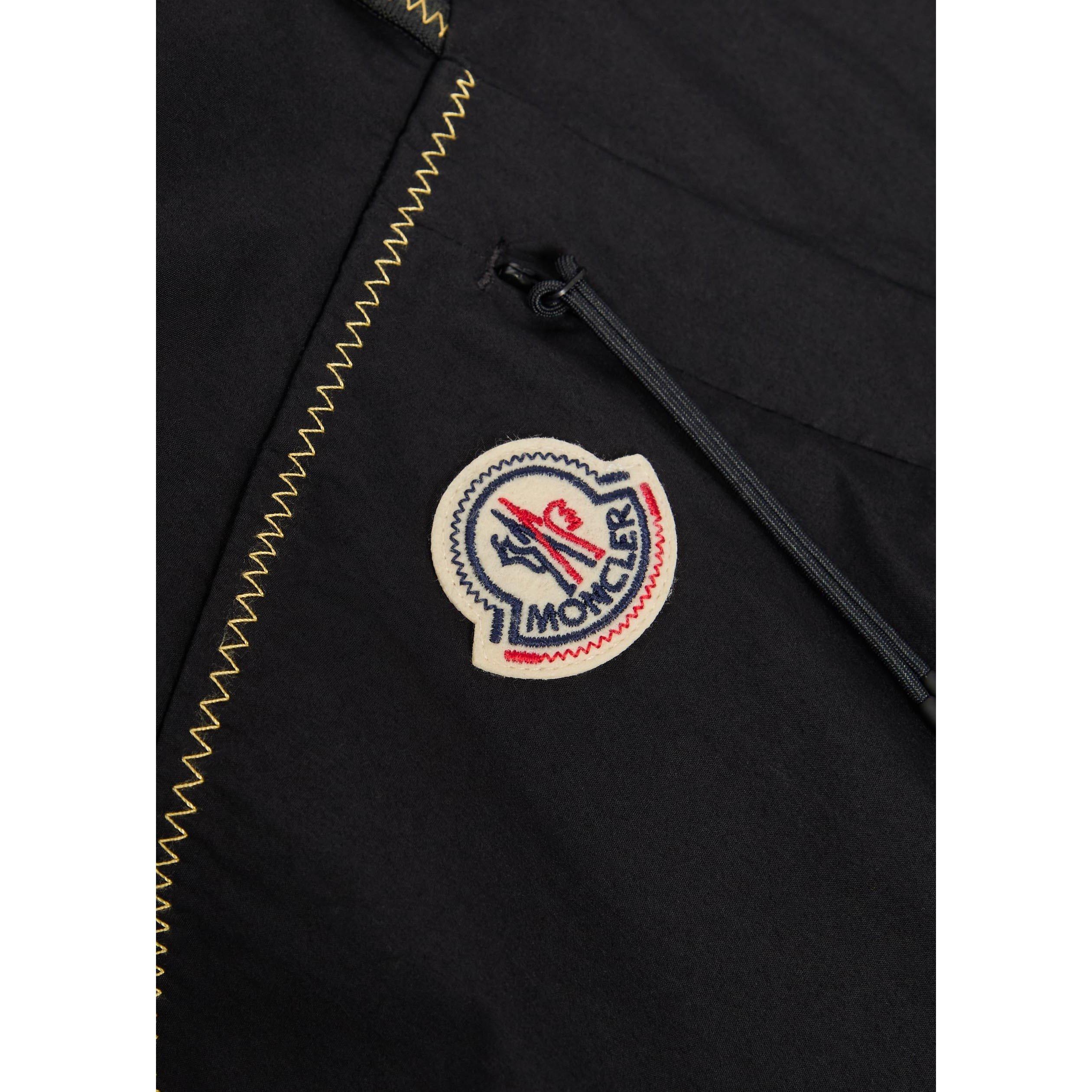 BLACK - Moncler - Men's Cotton Baggy Woven Shorts - 4