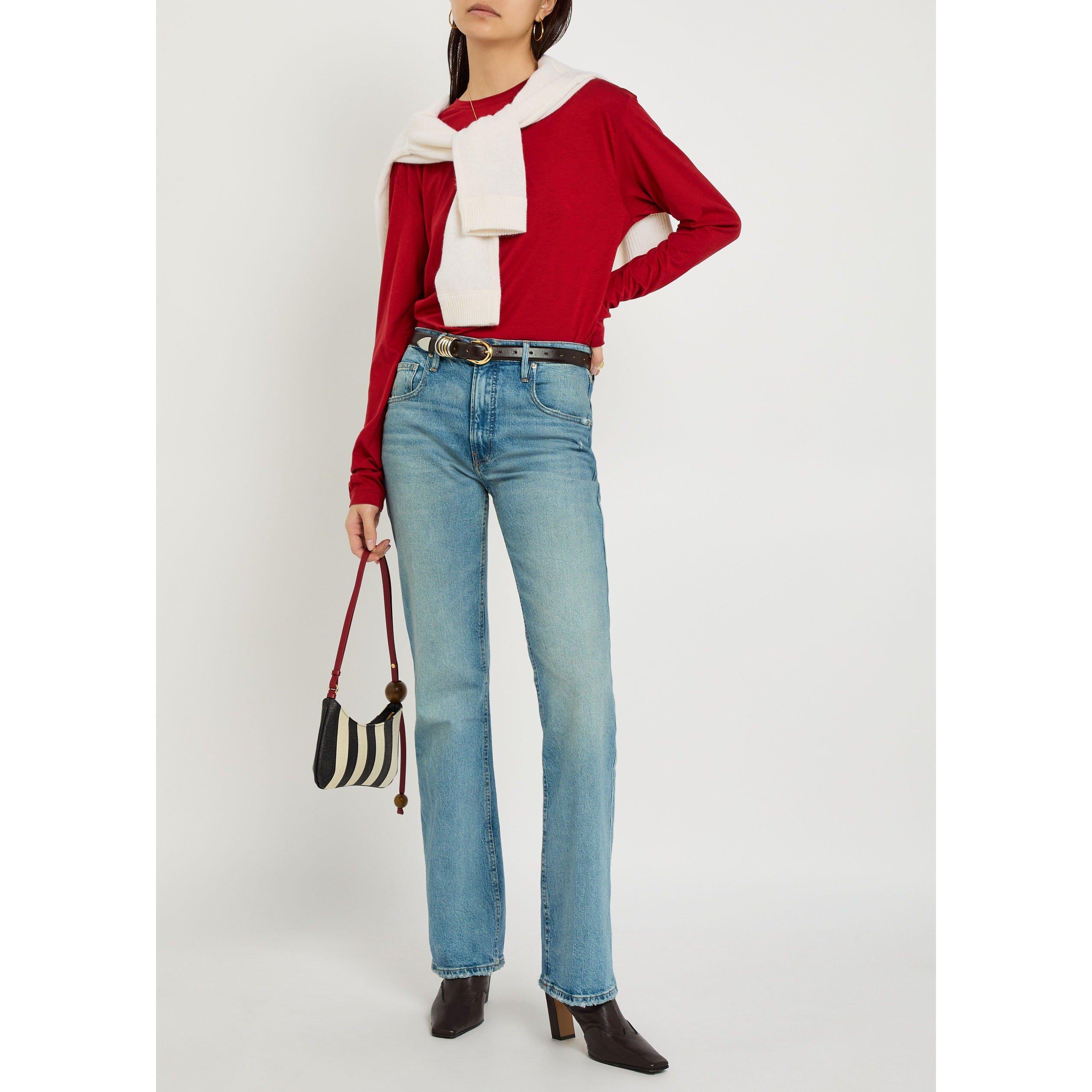 BLUE - Good American - JE GOOD STANDARD BOOTCUT JEANS - 5
