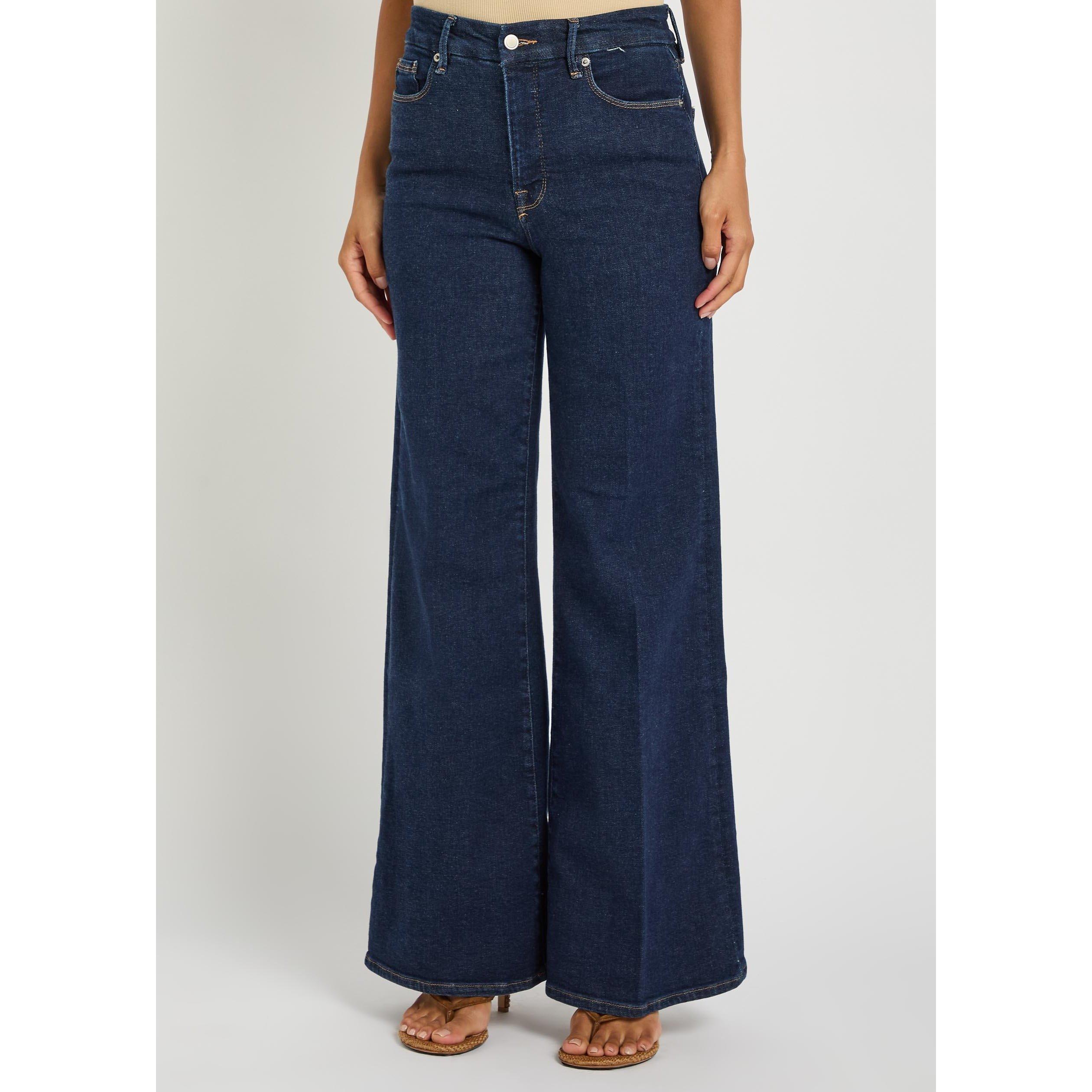 BLUE - Good American - JE GOOD WAIST PALAZZO JEANS - 2