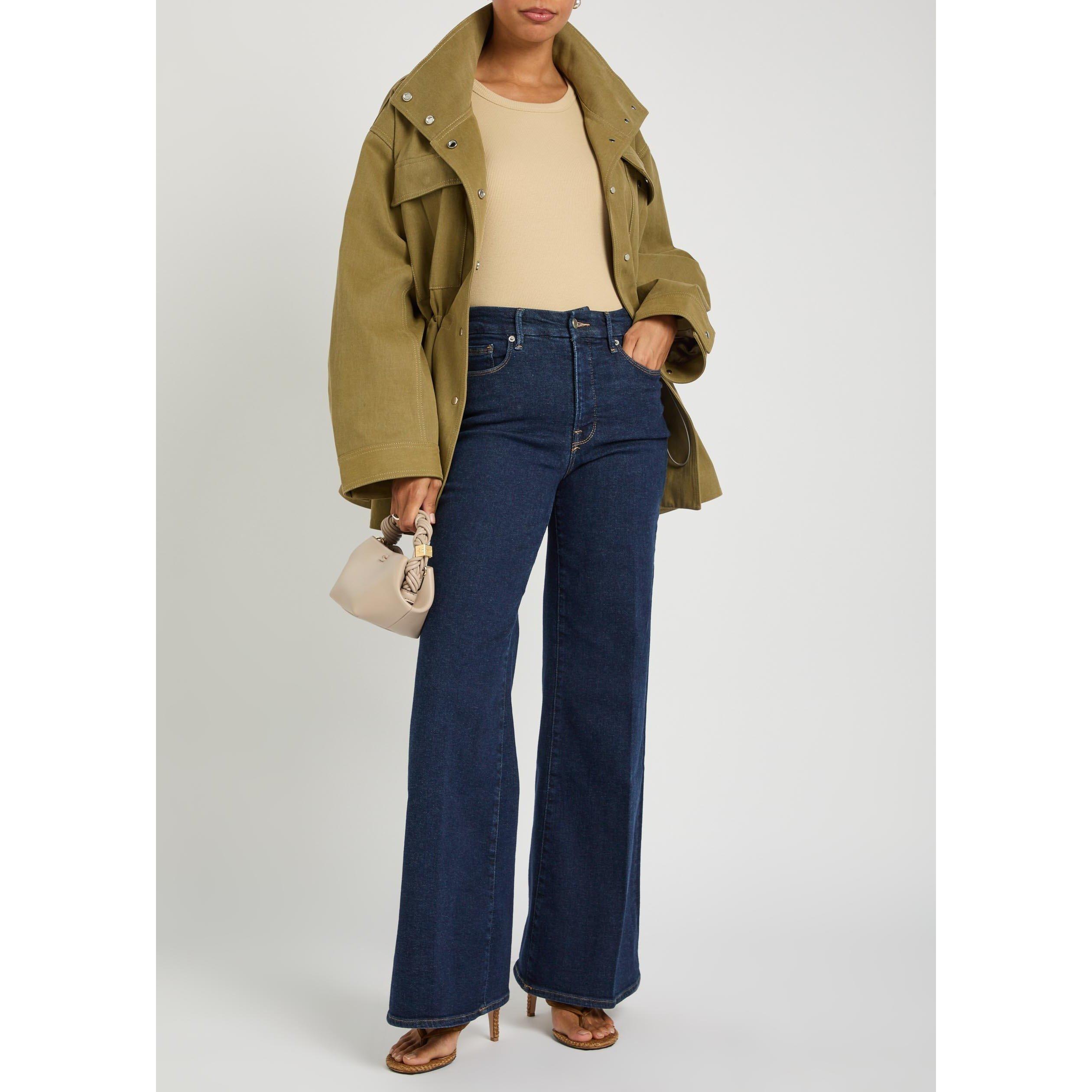 BLUE - Good American - JE GOOD WAIST PALAZZO JEANS - 5