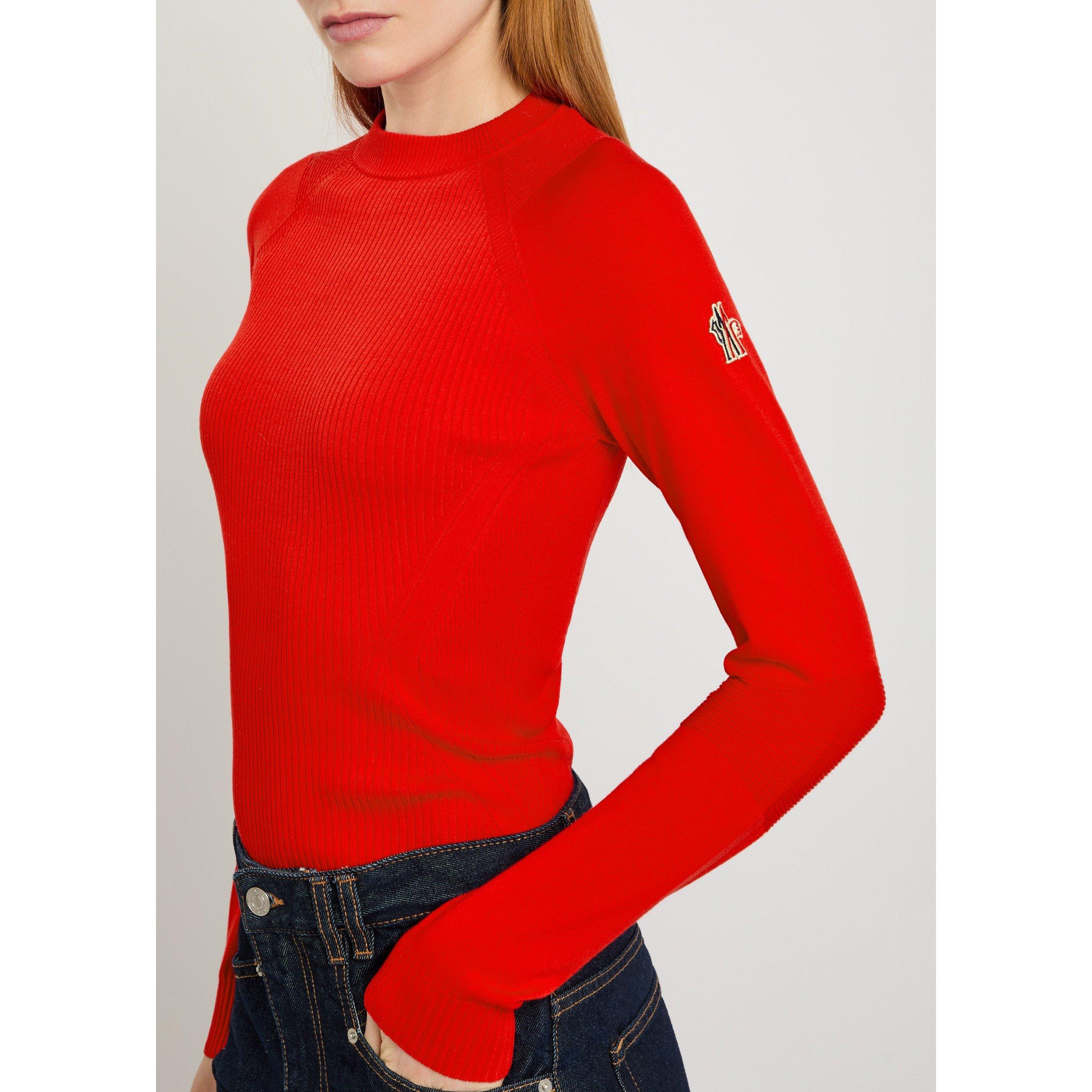 RED - Moncler - CREW NECK - 4