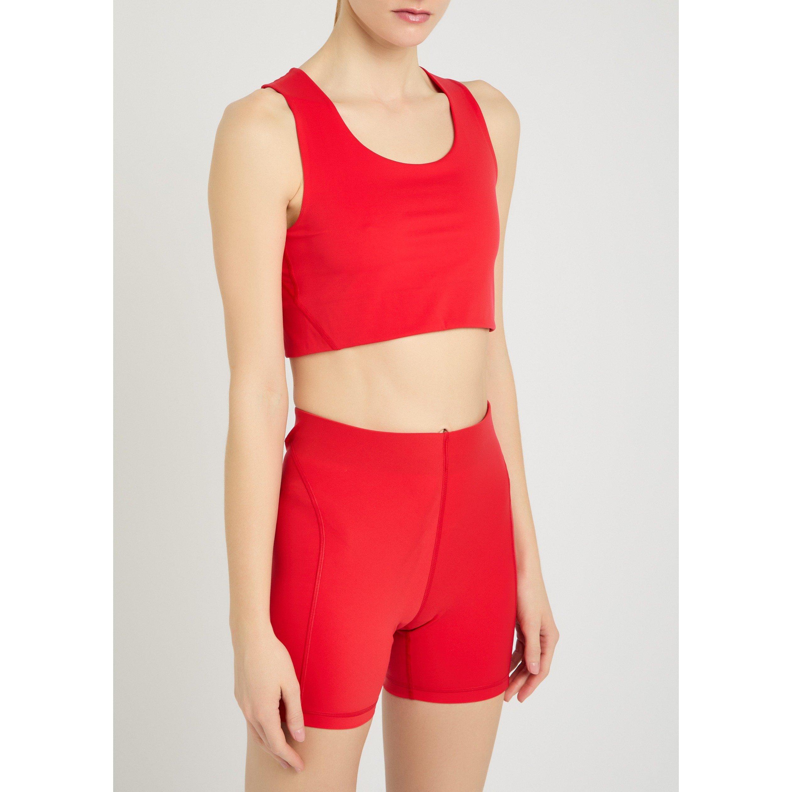RED - Literary Sport - Women's Maud Low-Impact Sports Bra - 2