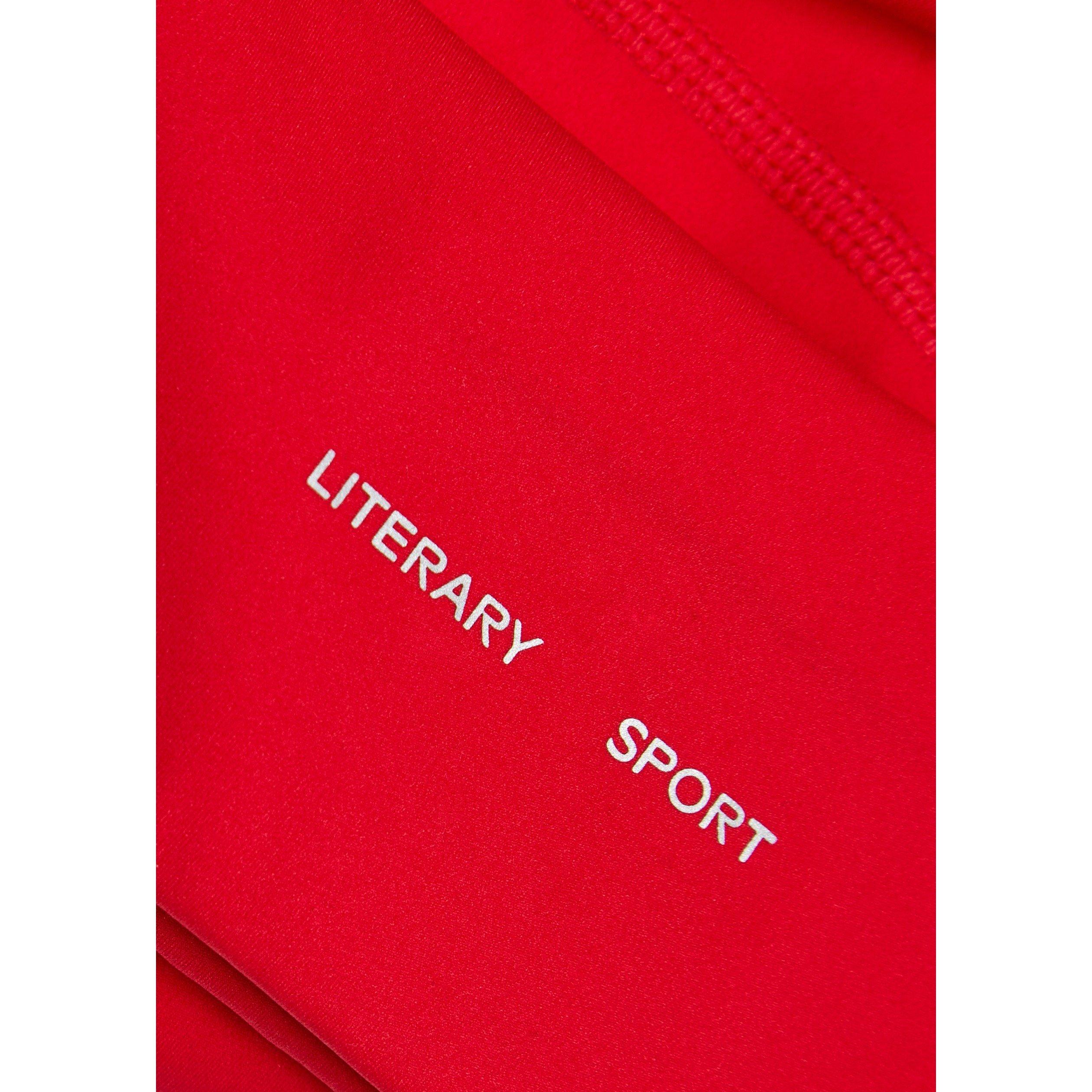 RED - Literary Sport - Women's Maud Low-Impact Sports Bra - 4