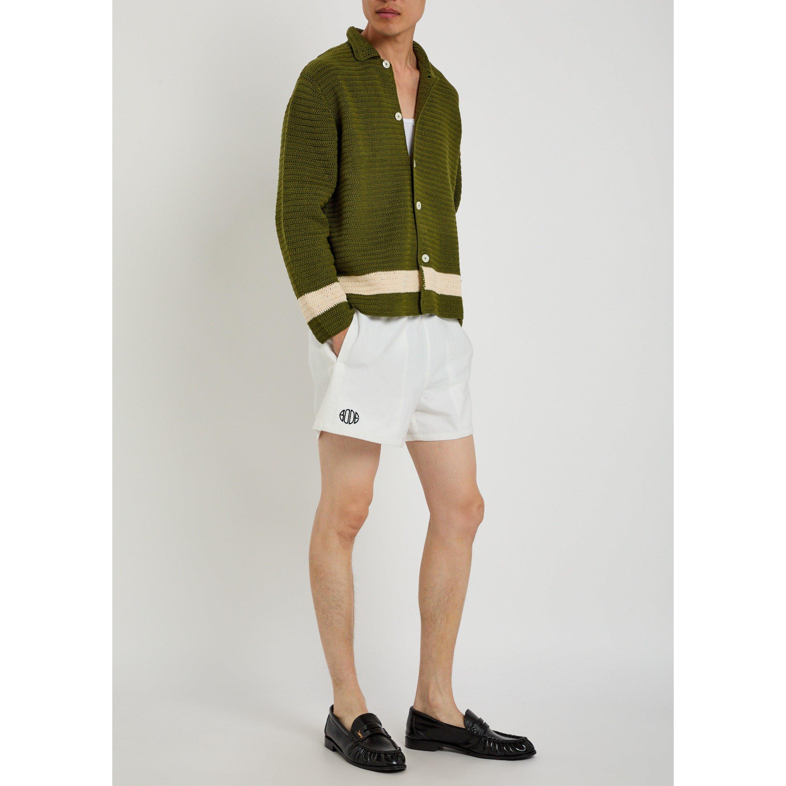 WHITE - Bode - BODE FIELD SHORTS - 5