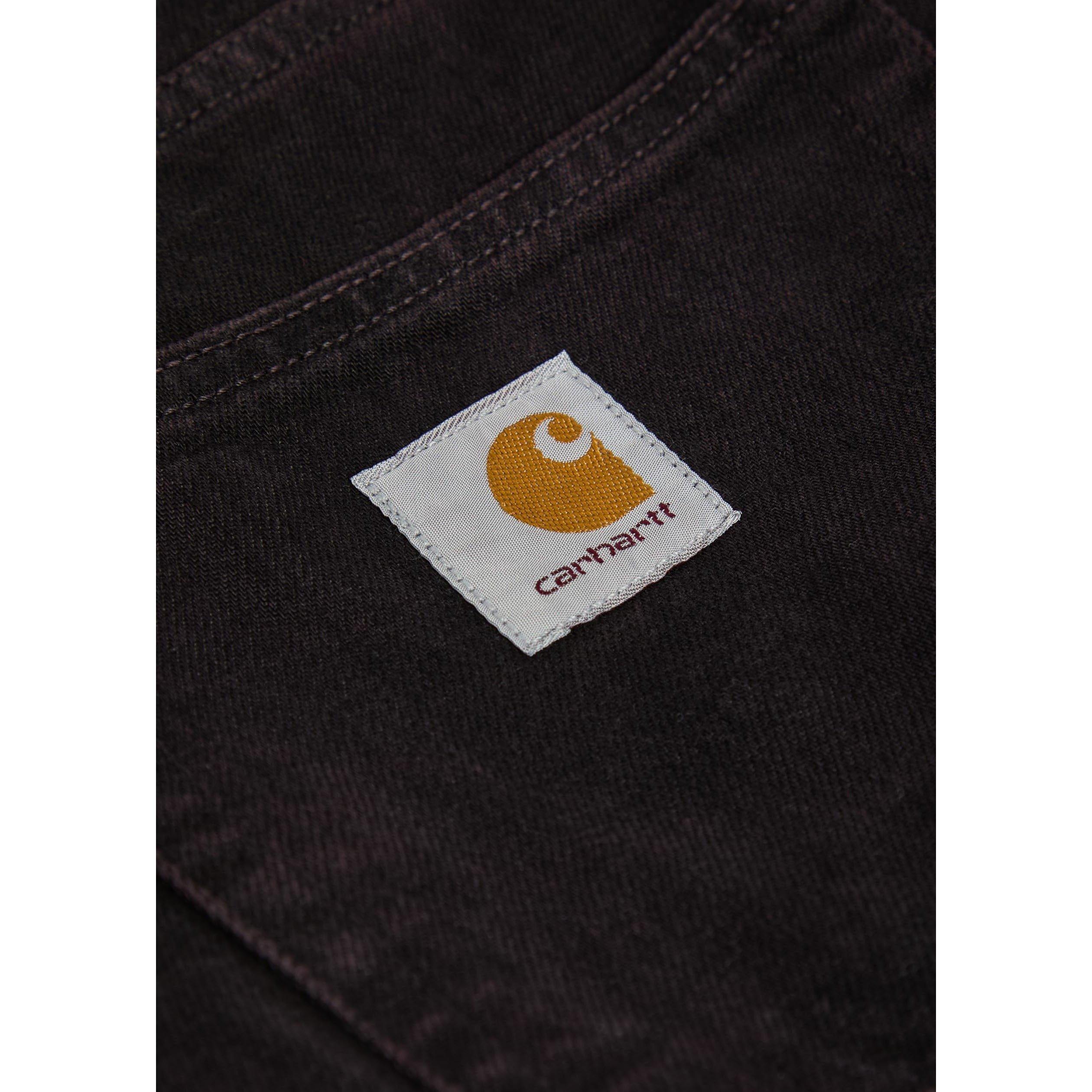 BLACK - Carhartt - Men's Everson Plaid Cotton Tapered Jeans - 4